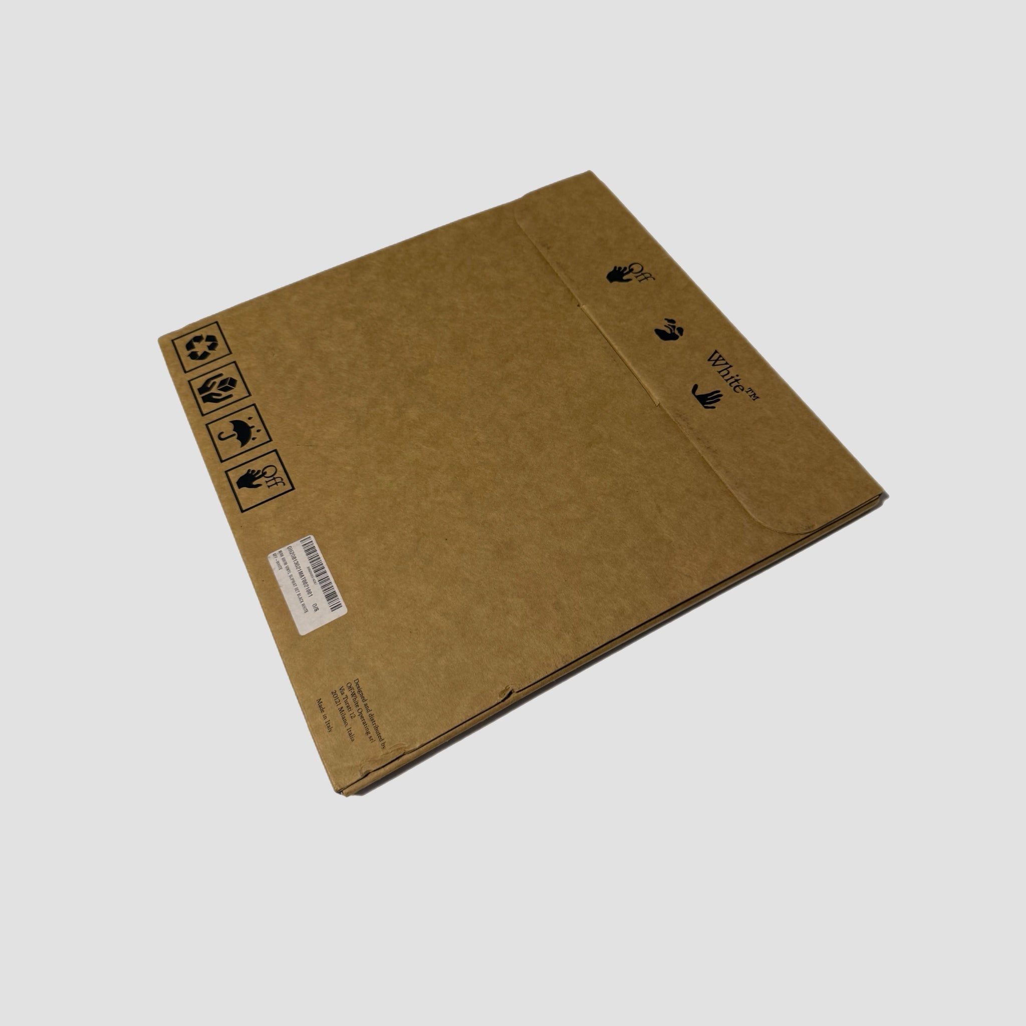 Off-White Man Swim Vinyl Slipmat Set Black