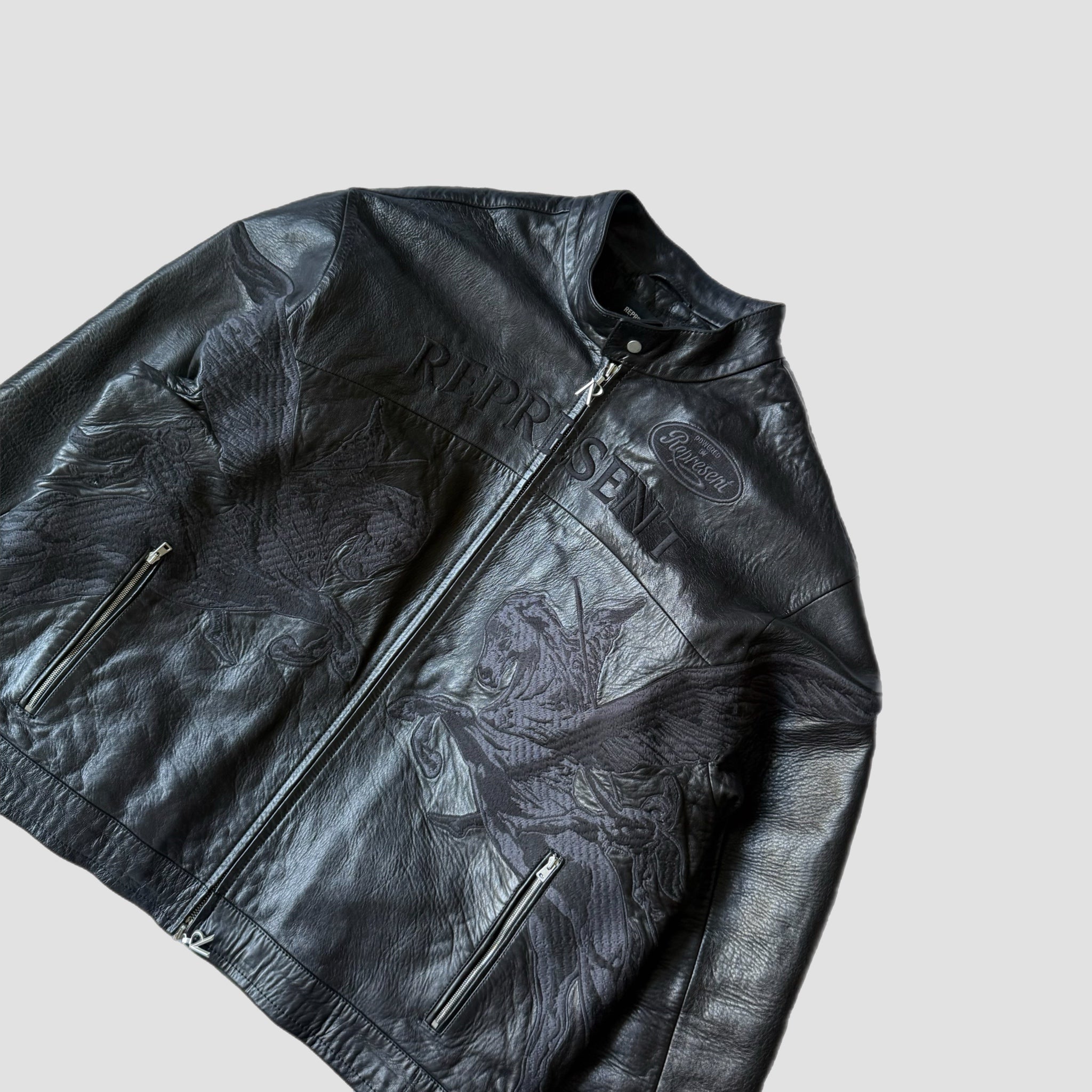 Represent X Horizons Exclusive Collaboration Leather Jacket