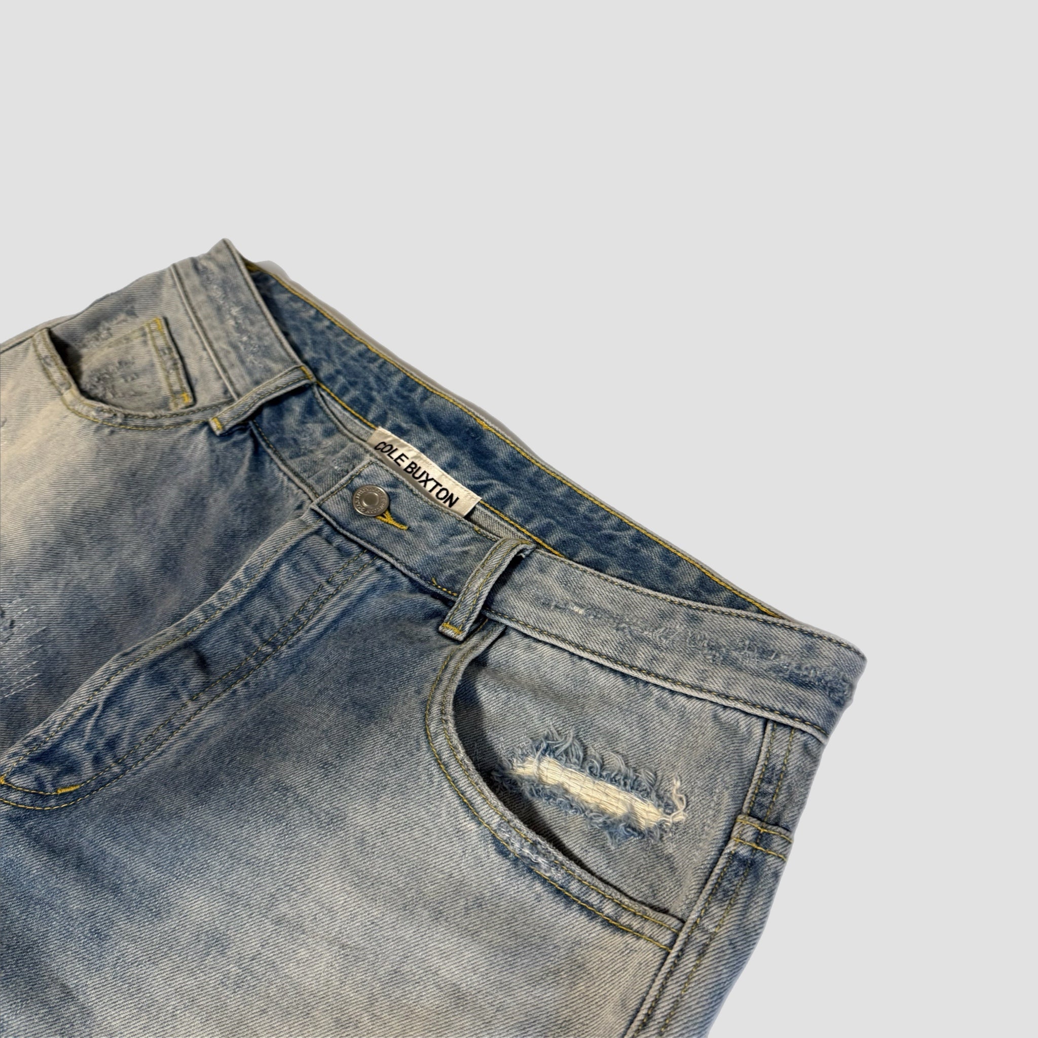 Cole Buxton Denim Shorts