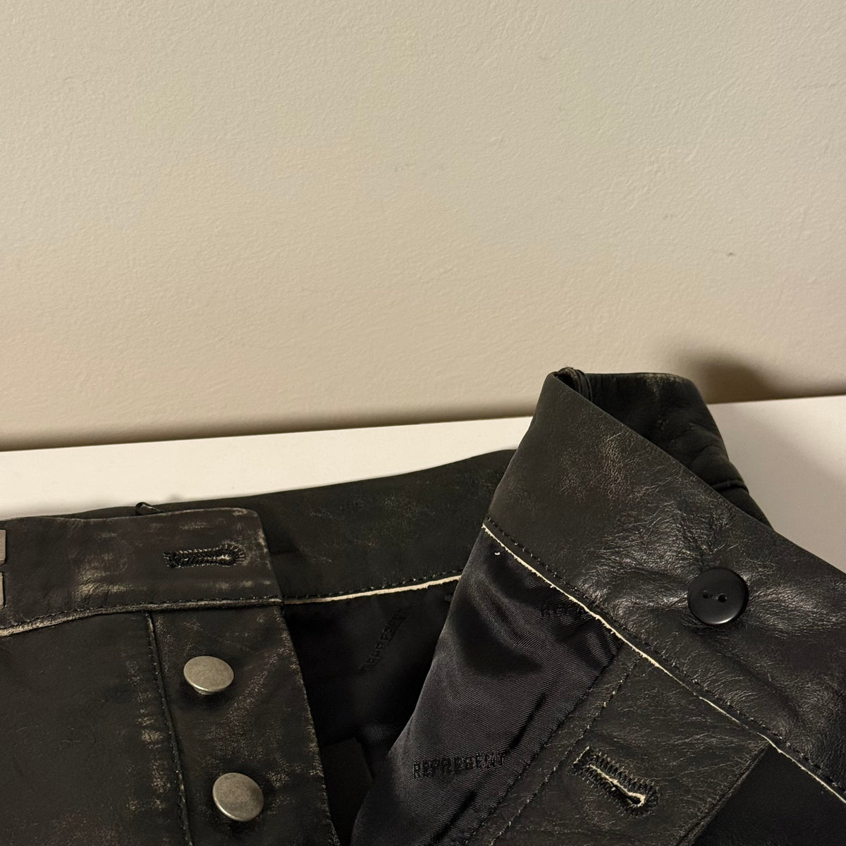 Represent Leather Trousers