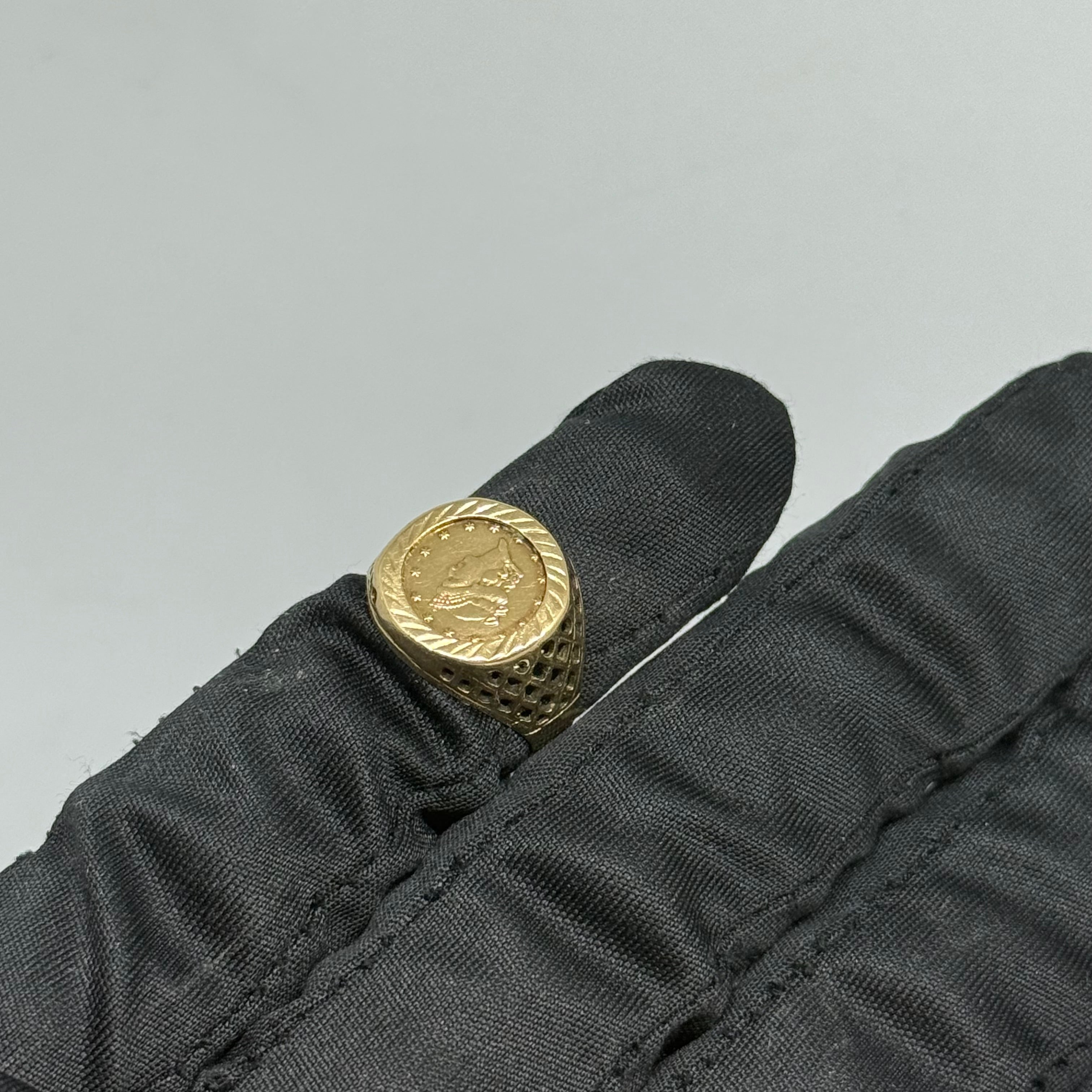 9ct 1 Tallar Coin Ring