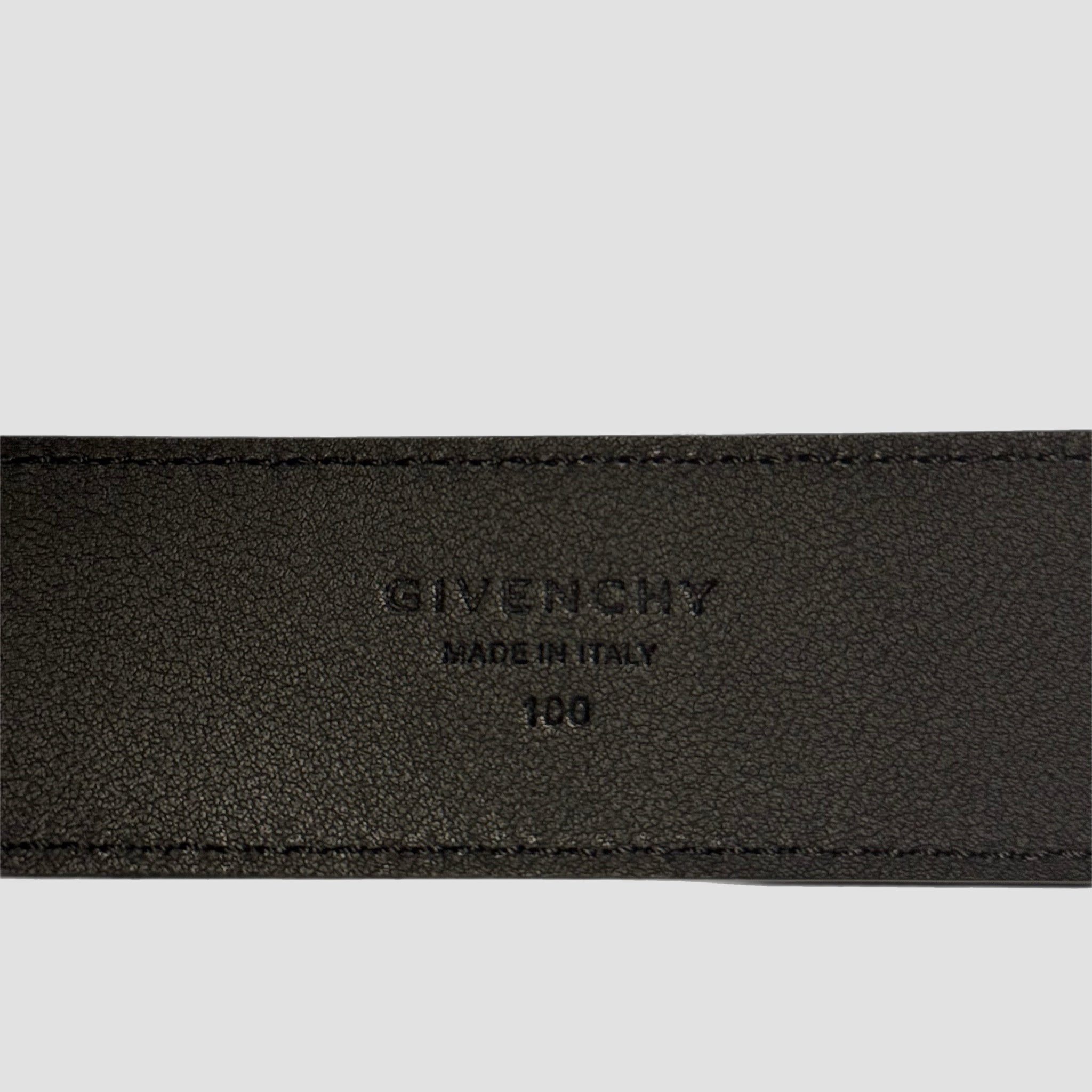 Givenchy 4G Release buckle belt in leather