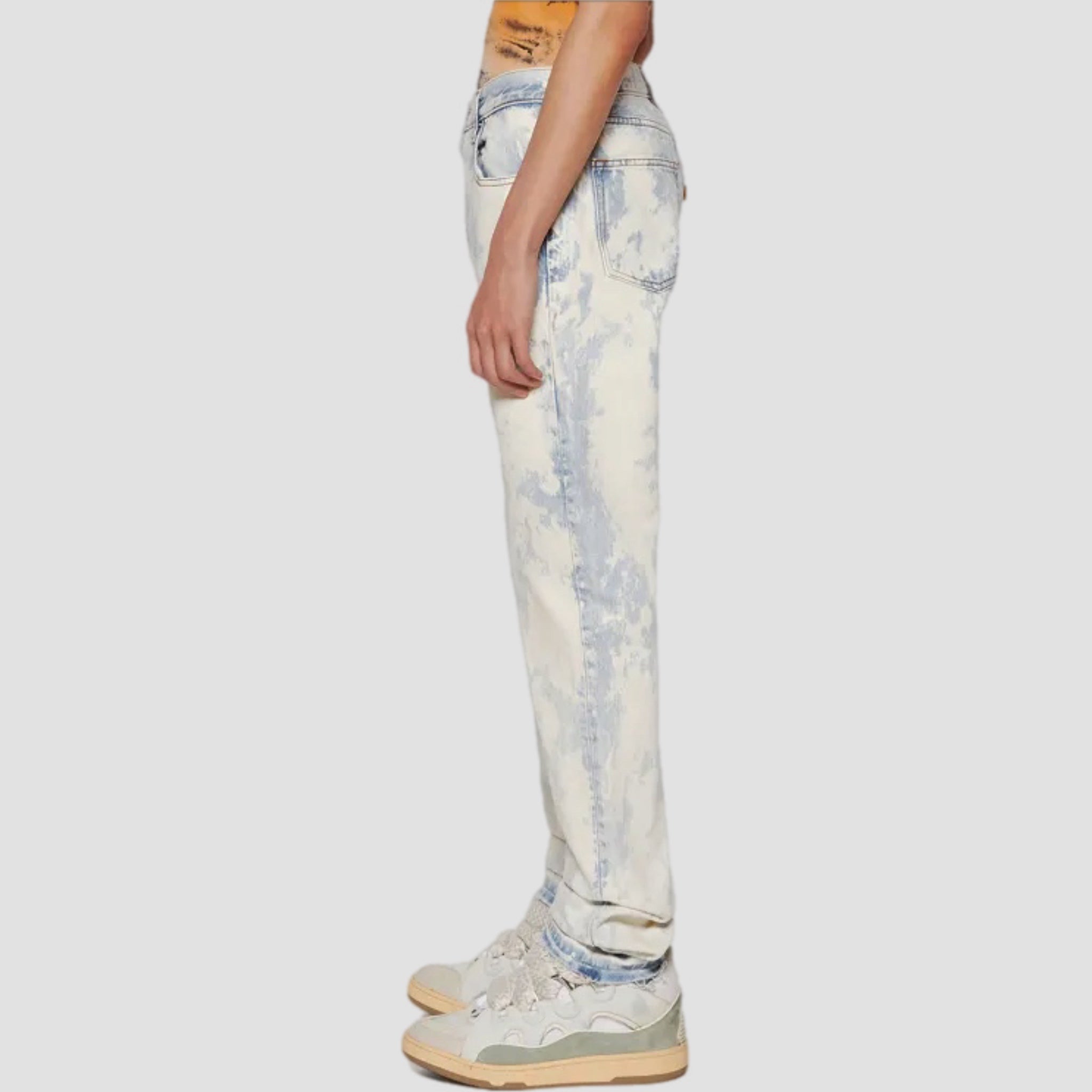 Gallery Dept Bleached Straight Leg Jeans