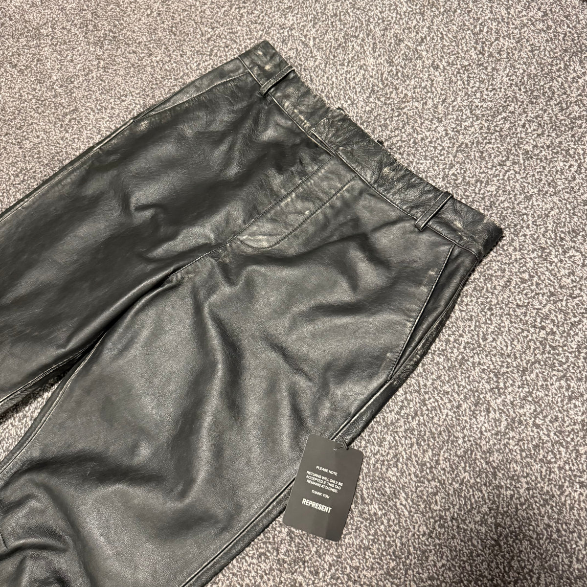 Represent Leather Trousers