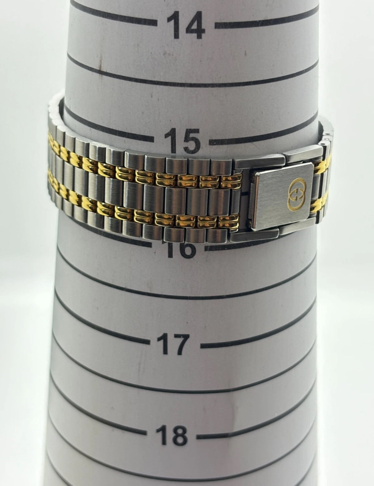 Gucci 9000M Diamond Two Tone Watch