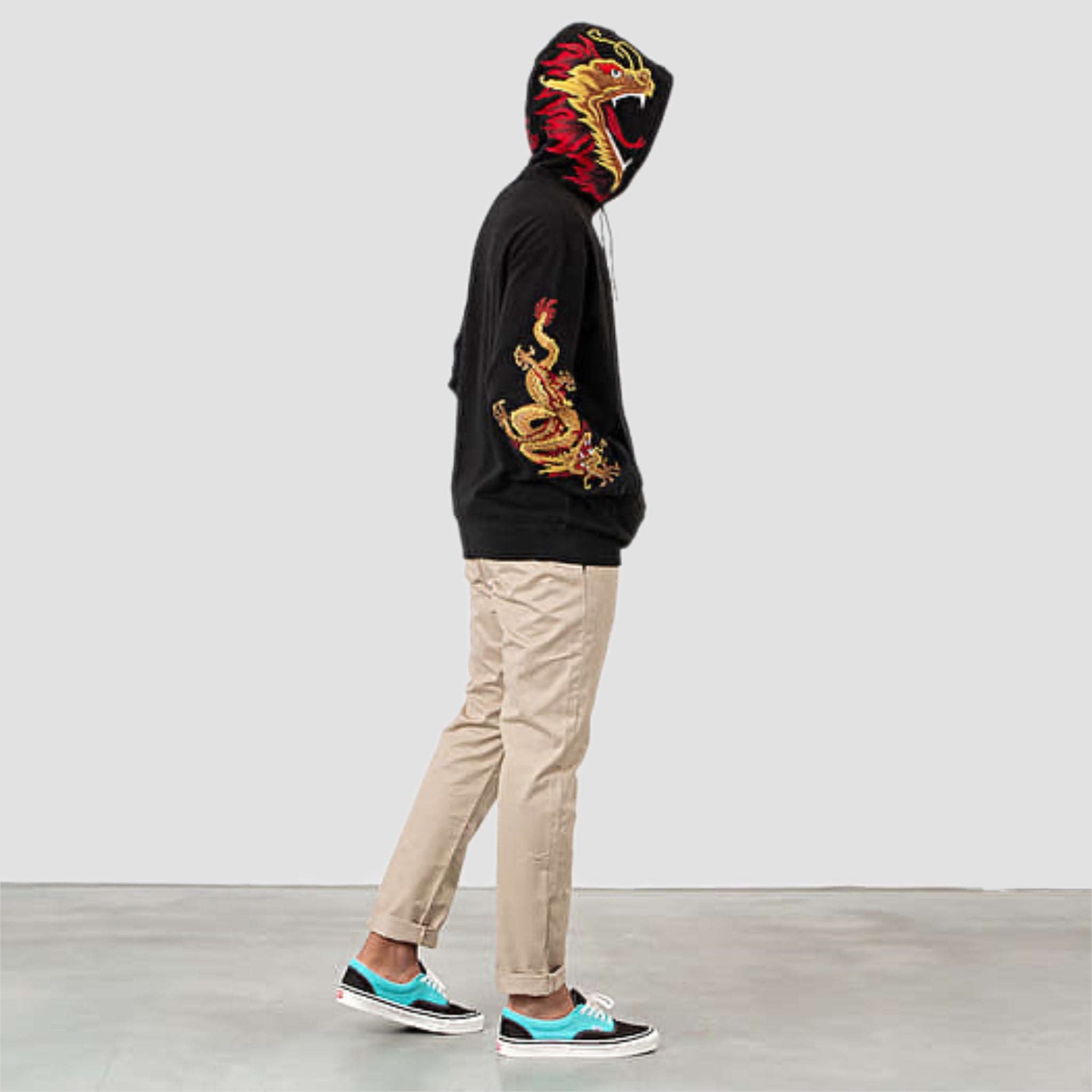 Maharishi Golden Sun Dragon Hoodie