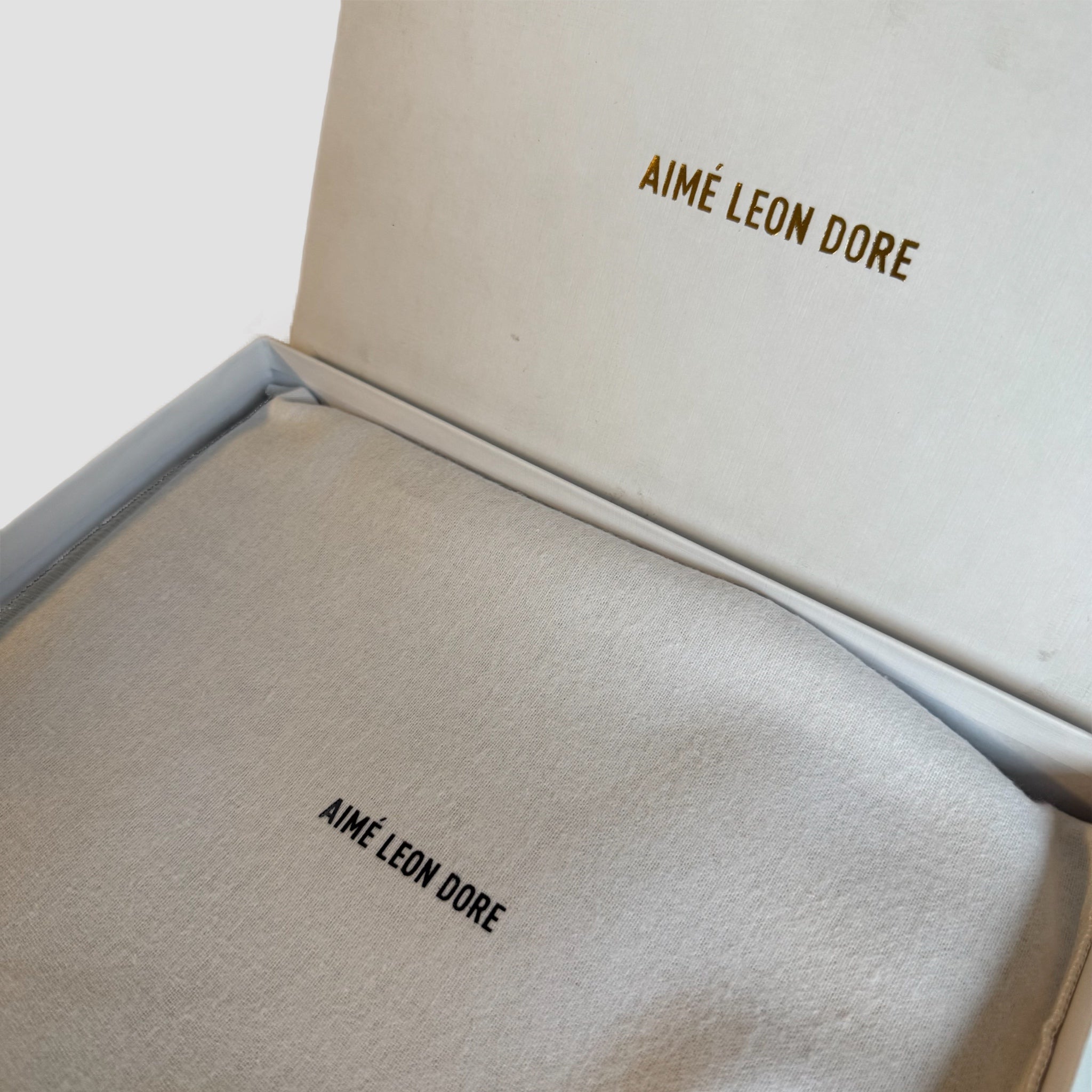 Aime Leon Dore Leather Clutch Pouch