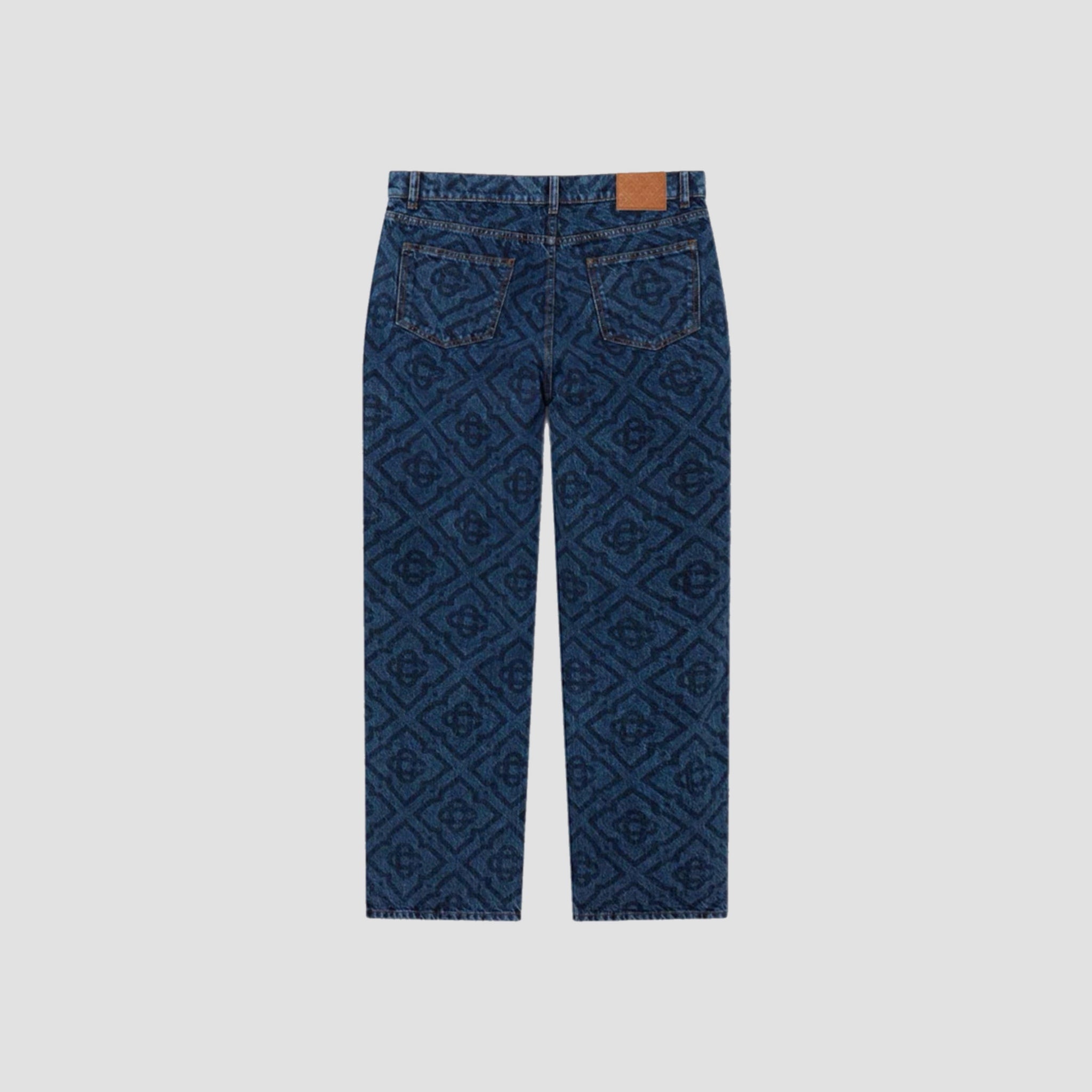 Casablanca Laser Monogran Denim Jeans