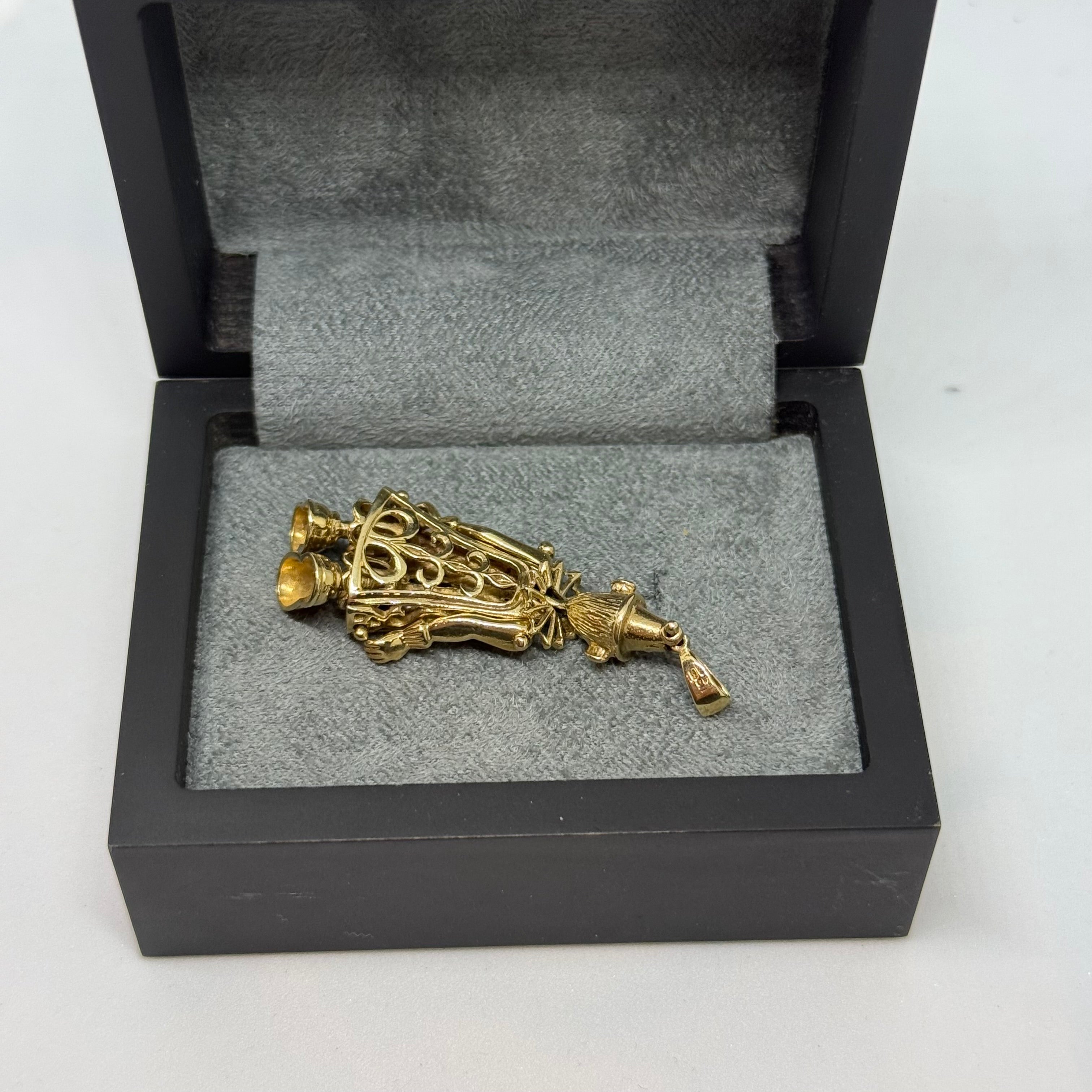 9ct Clown Pendant Charm