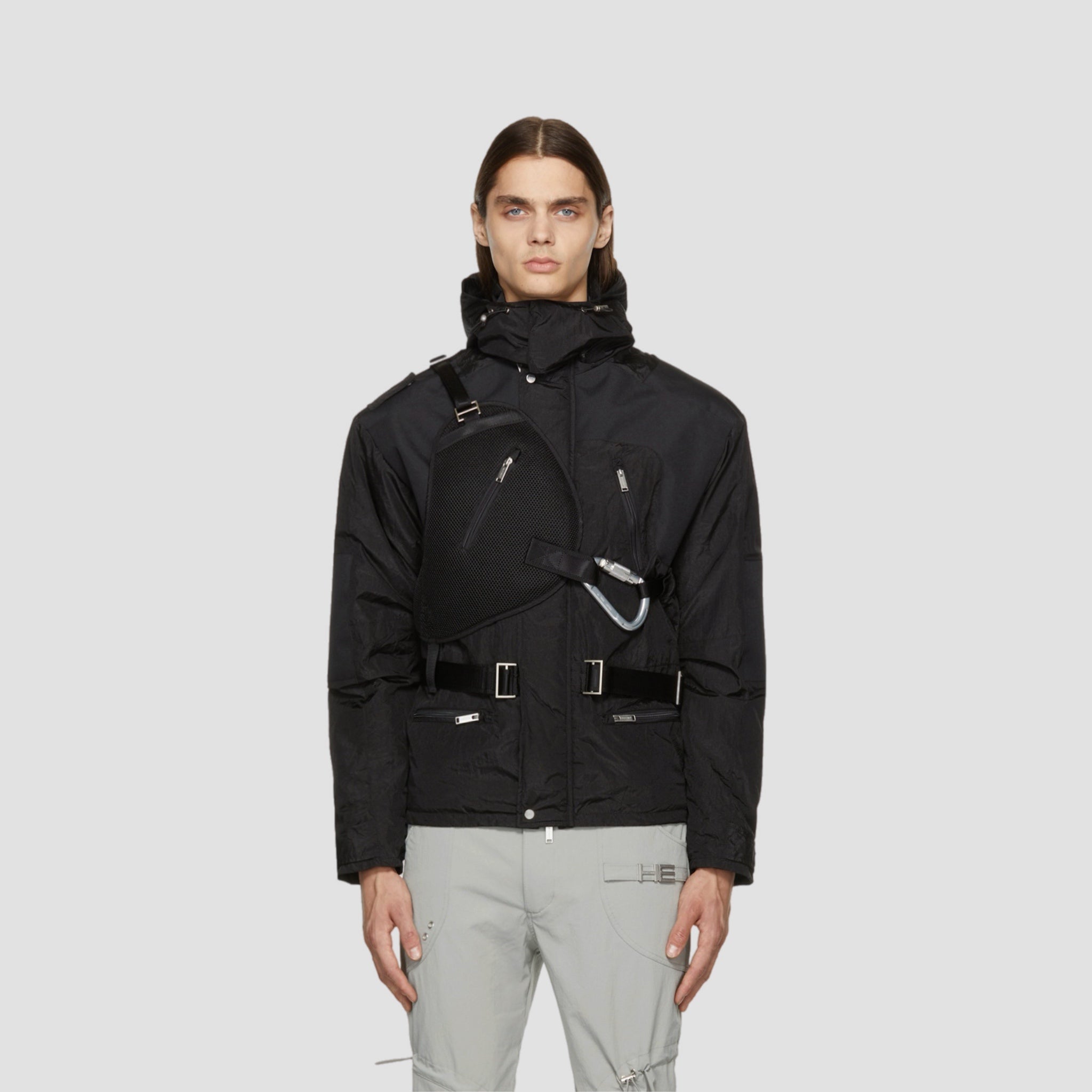 Heliot Emil Technical Padded Jacket W Removable Vest