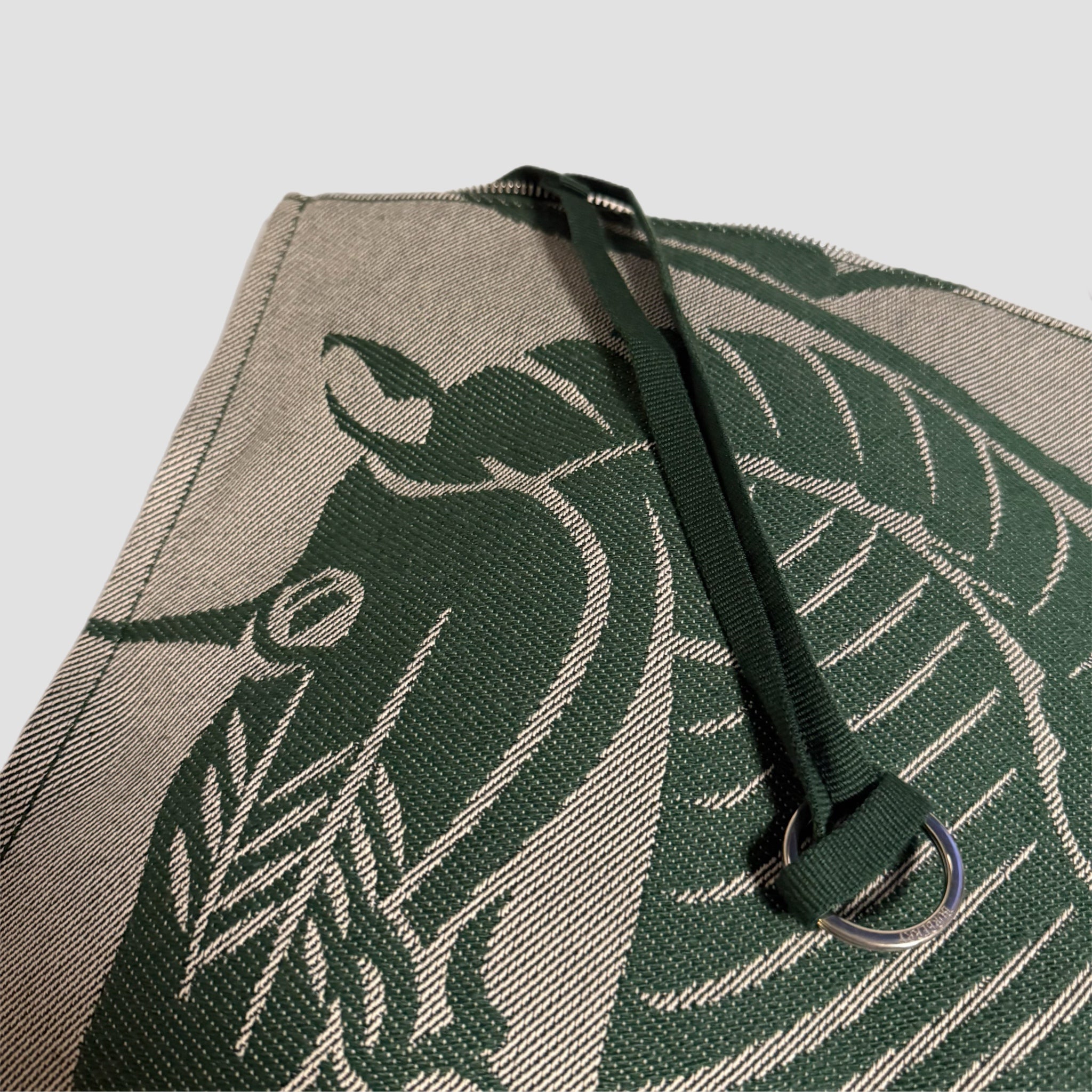 Burberry EKD Canvas Pouch Green