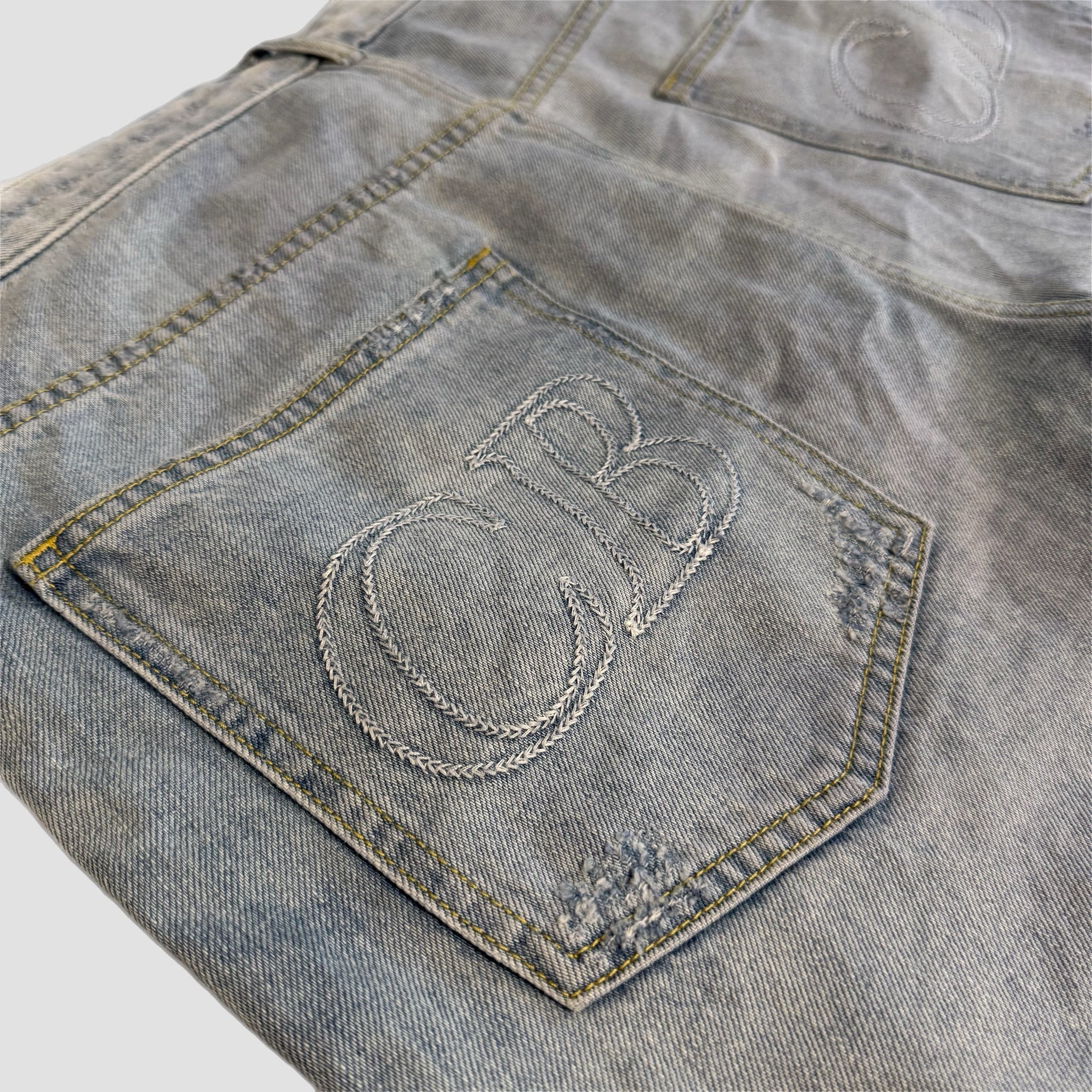Cole Buxton Denim Shorts
