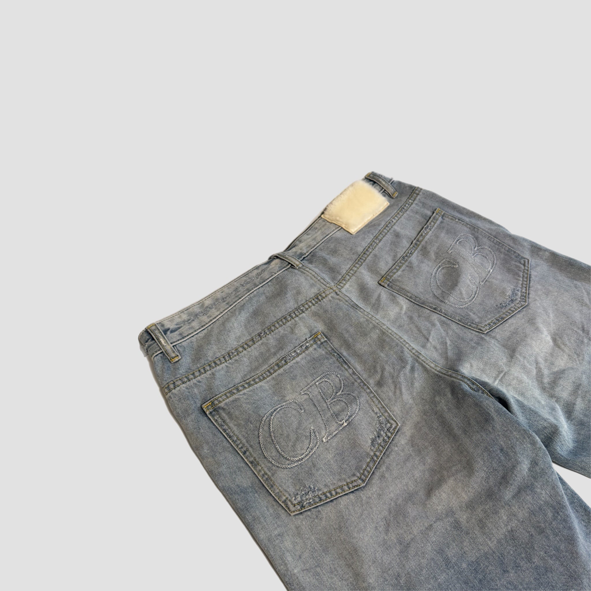 Cole Buxton Denim Shorts