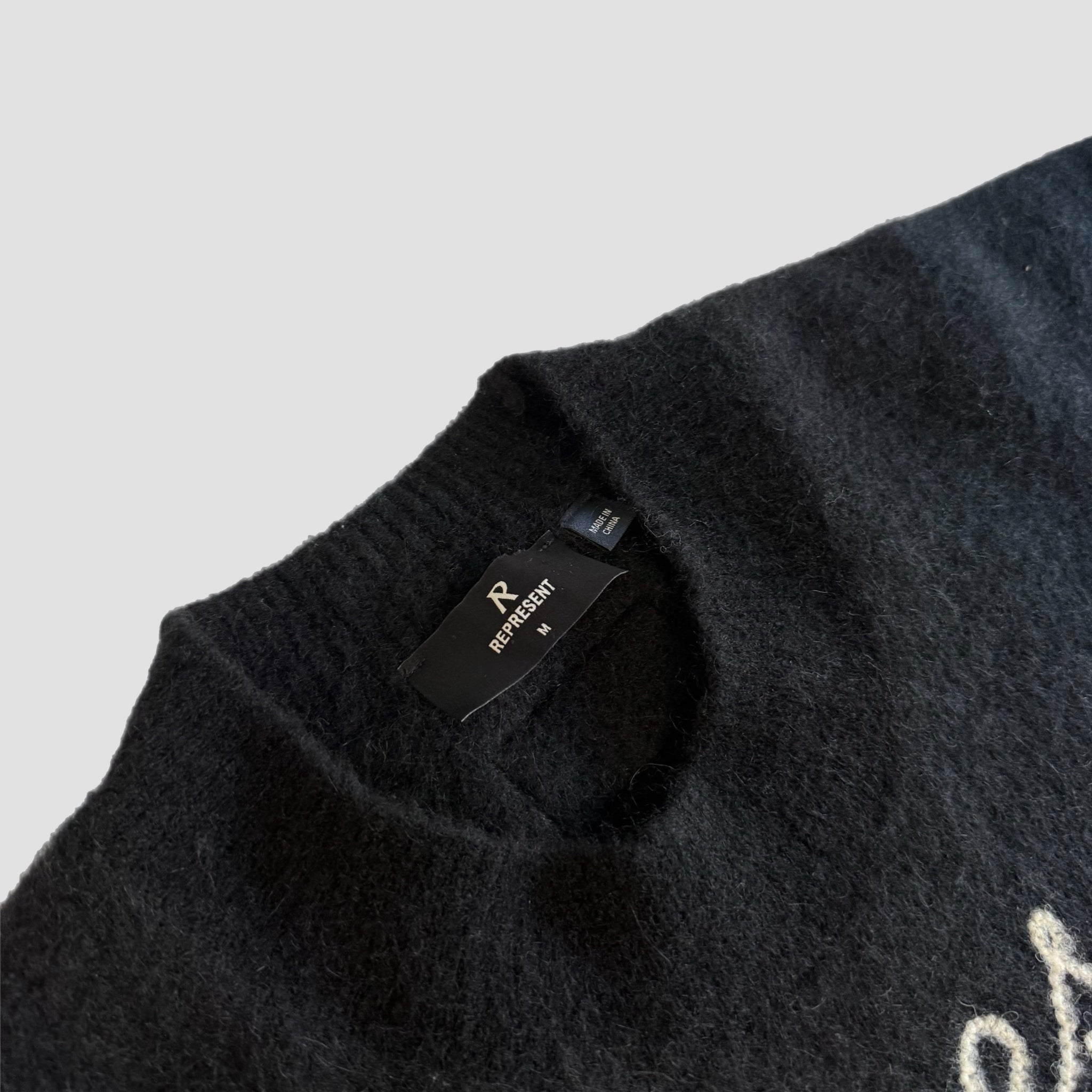 Represent Rodeo Wool Knit Sweatshirt
