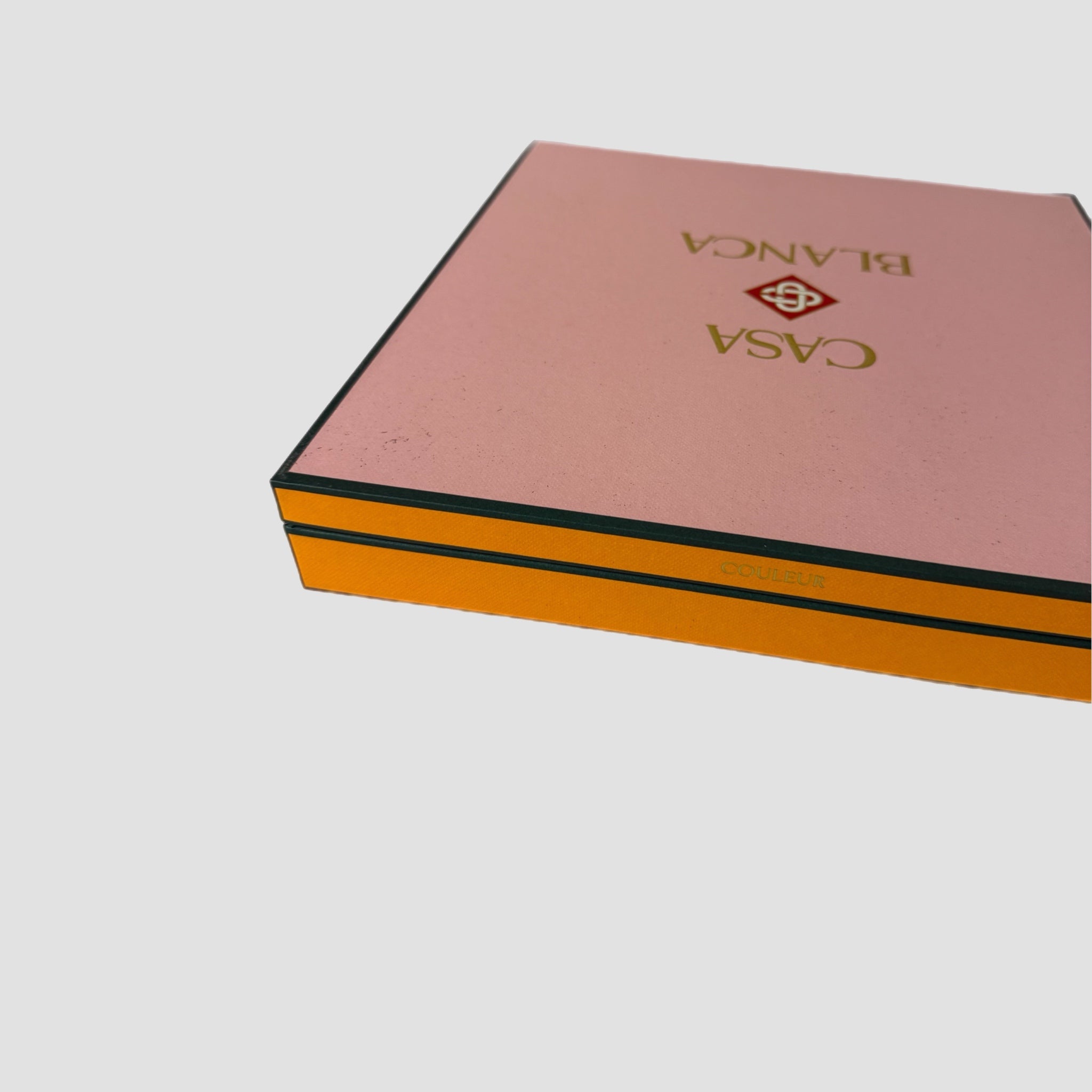 Casablanca Silk Twill Palm Springs Scarf Orange