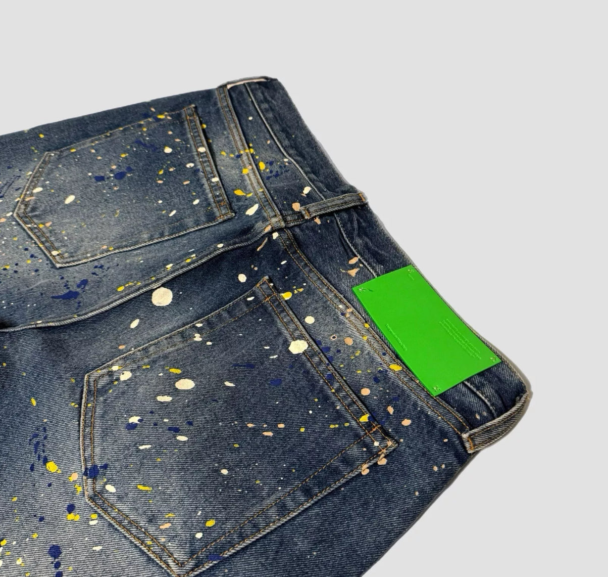 Off-White Paint Splatter Jeans