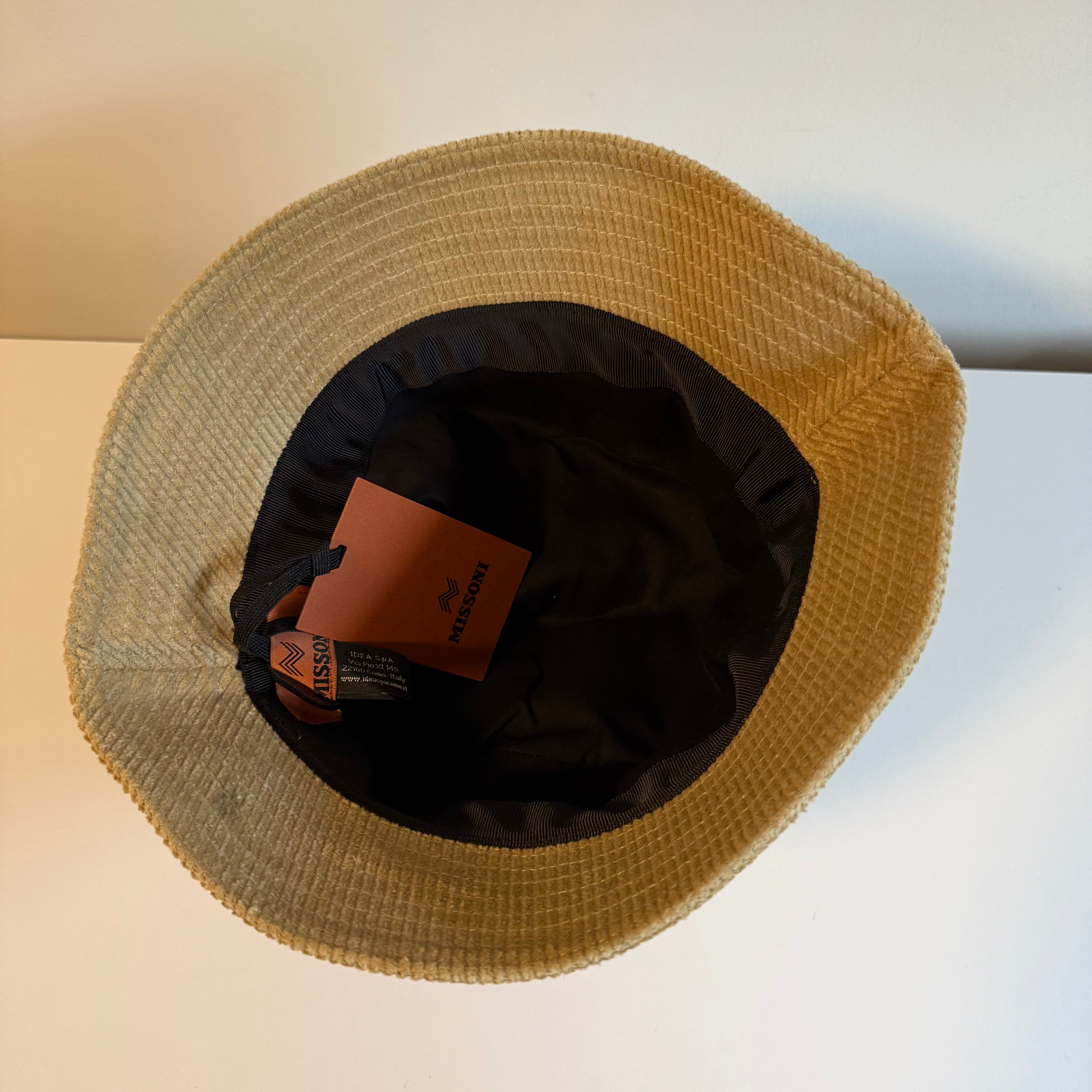 Missoni Chinelle Logo Cord Bucket Hat