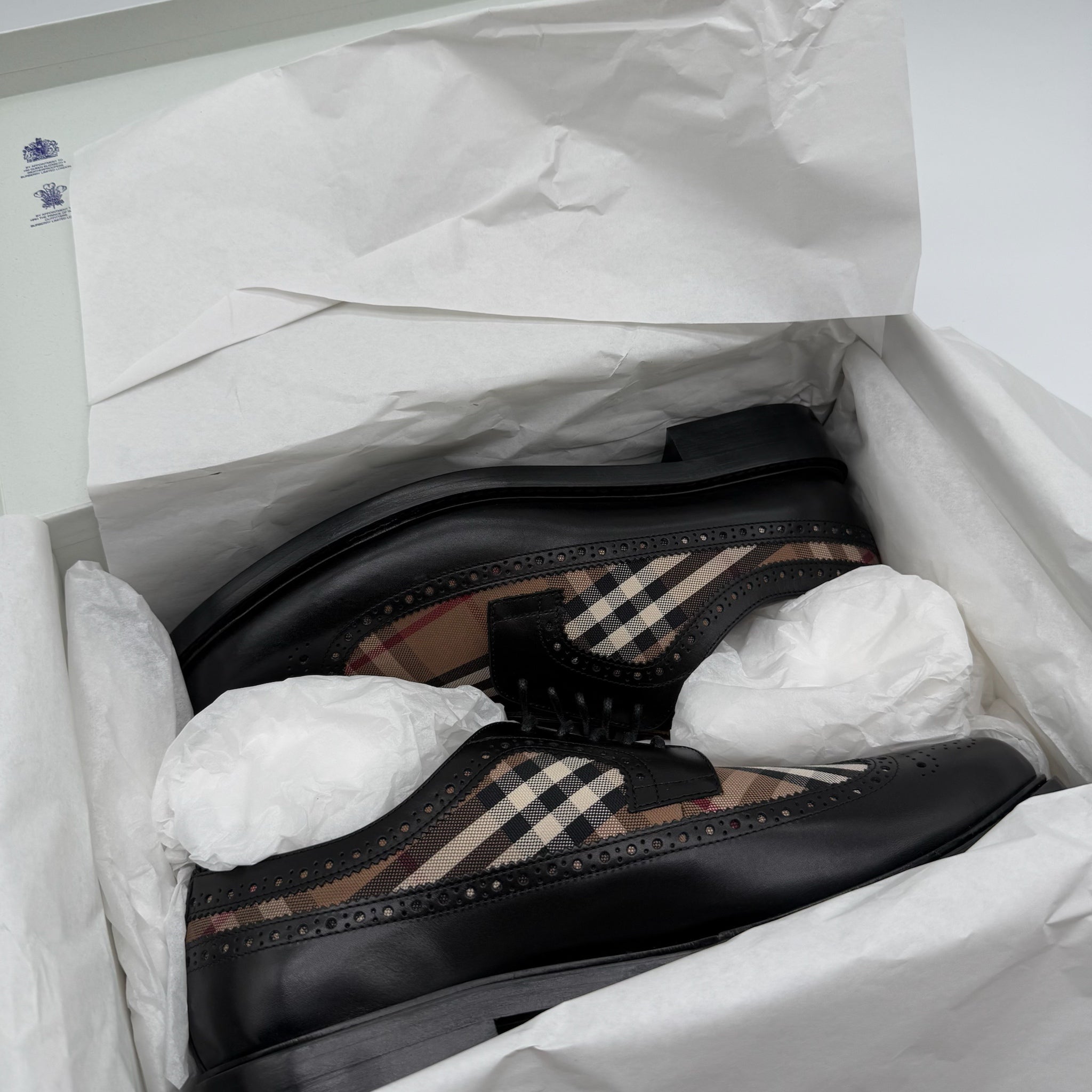 Burberry New Arndale Heritage Check Brogues