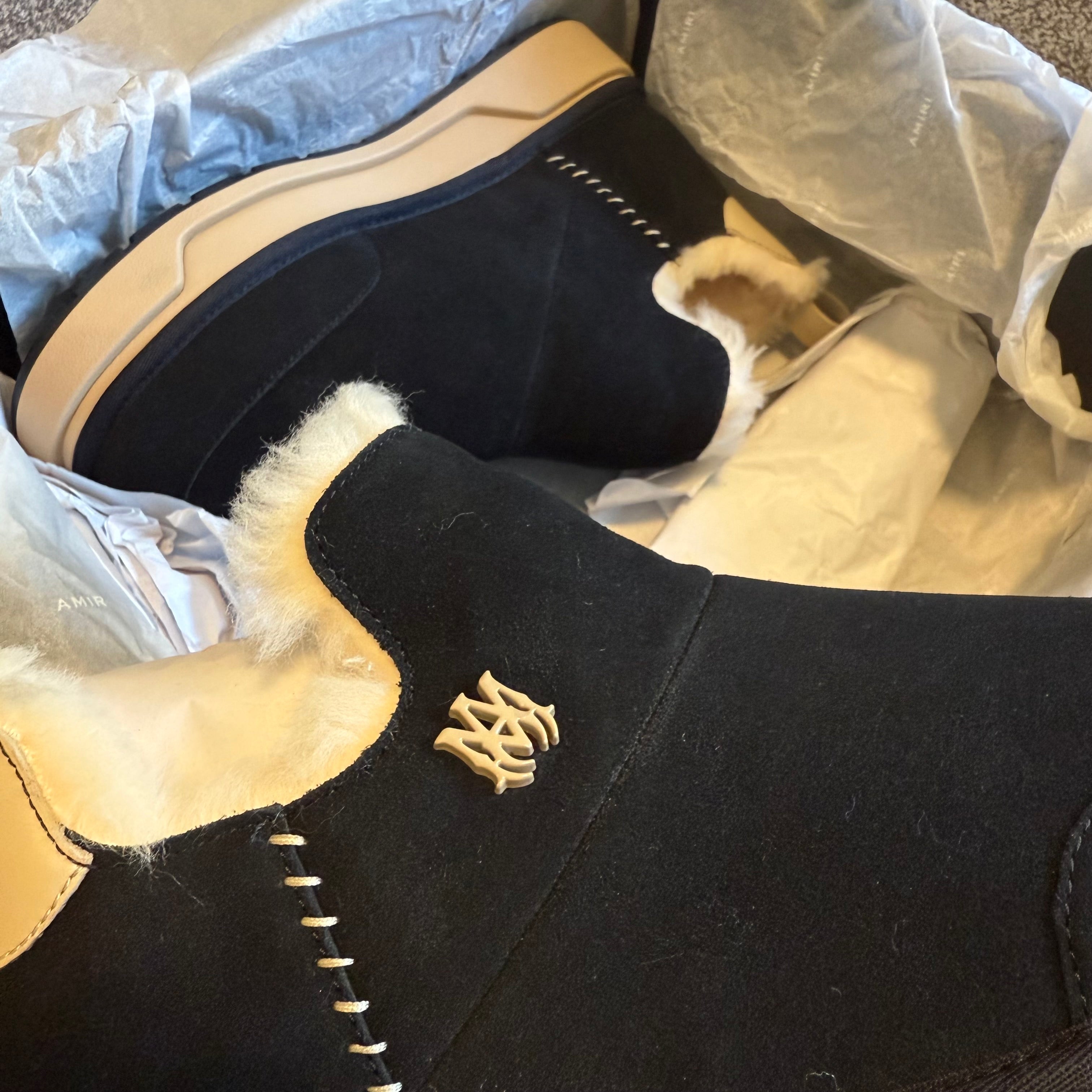 Amiri Malibu Boots Black
