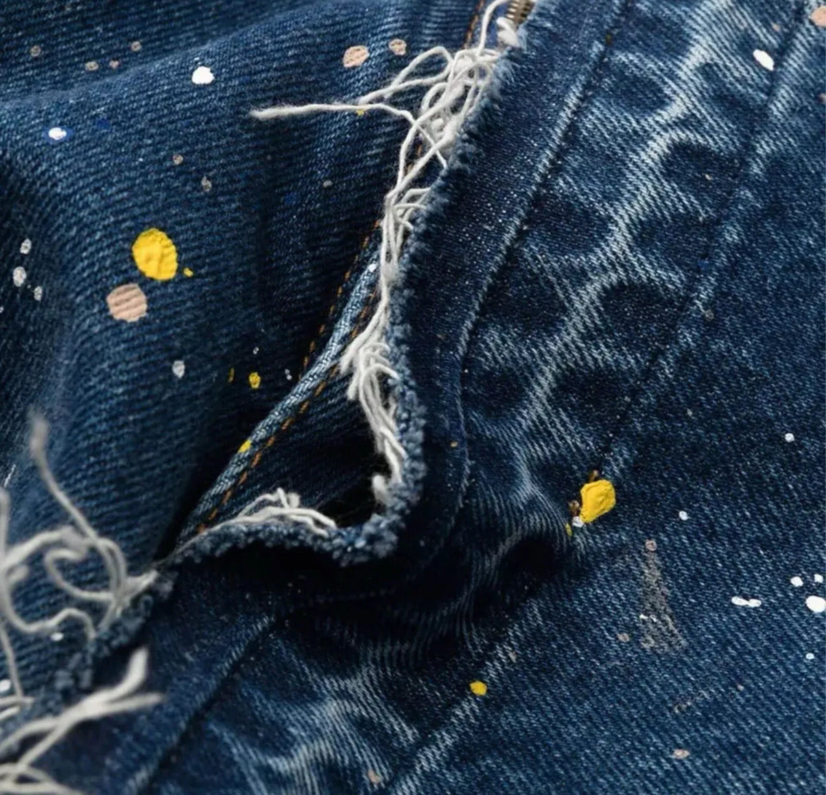 Off-White Paint Splatter Jeans