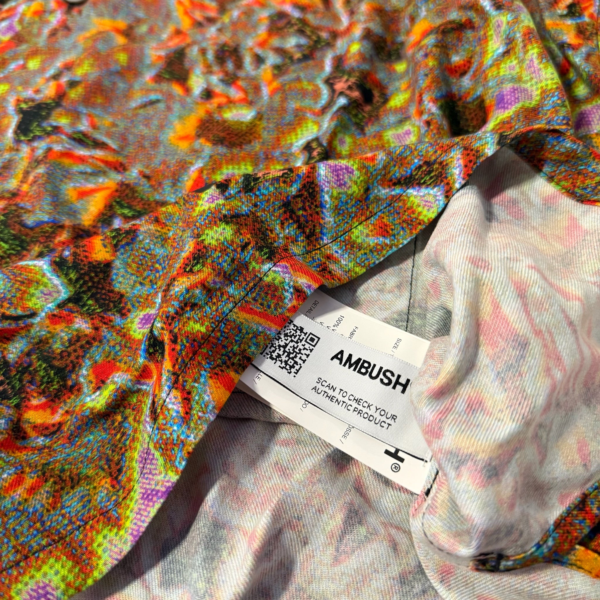 Ambush Men's Multi Printed Short Sleeved Shirt