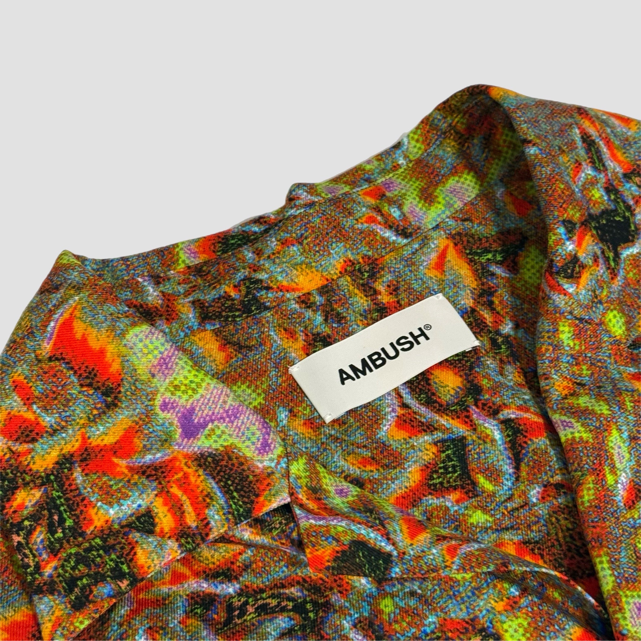 Ambush Men's Multi Printed Short Sleeved Shirt