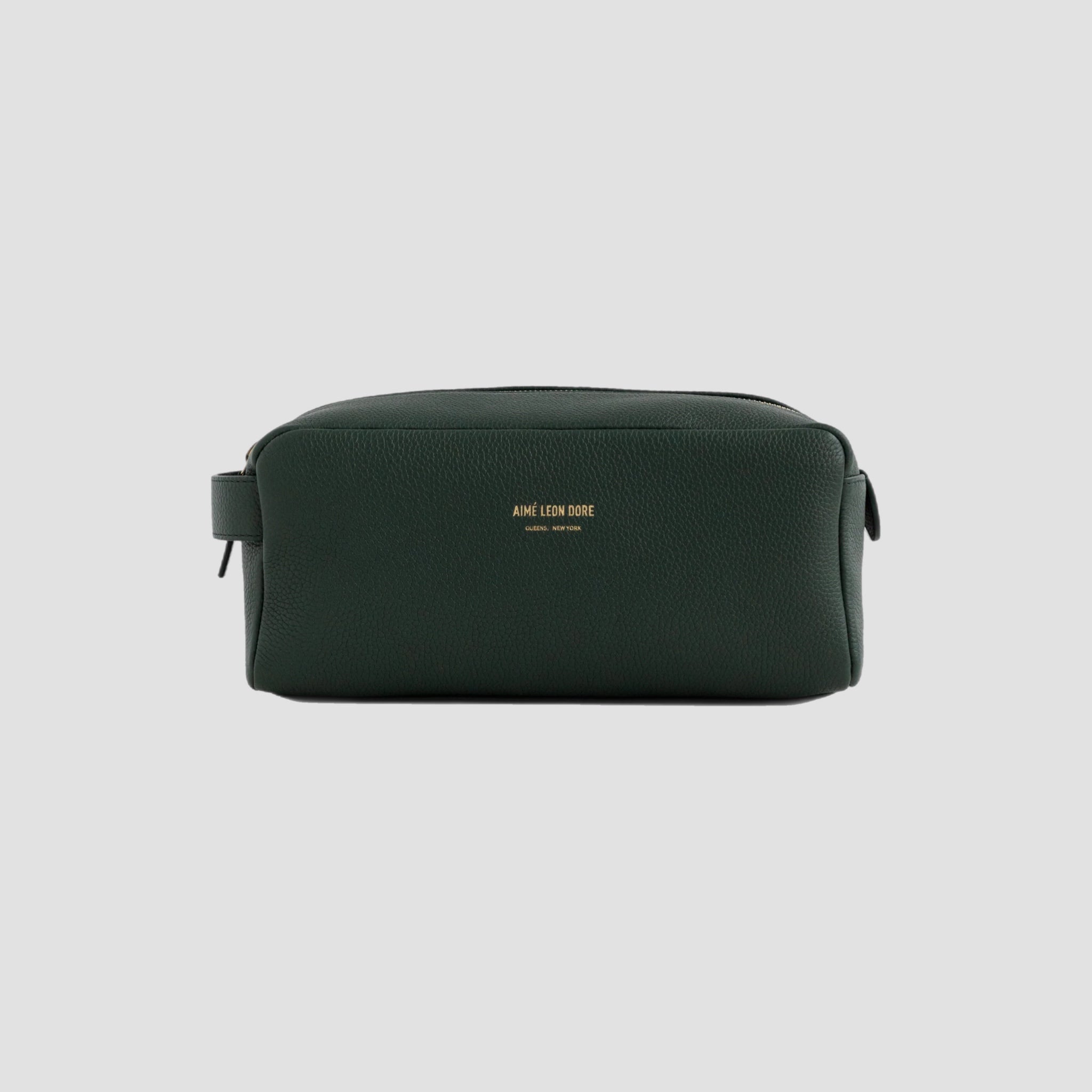 Aime Leon Dore Leather Toiletry Bag Pouch