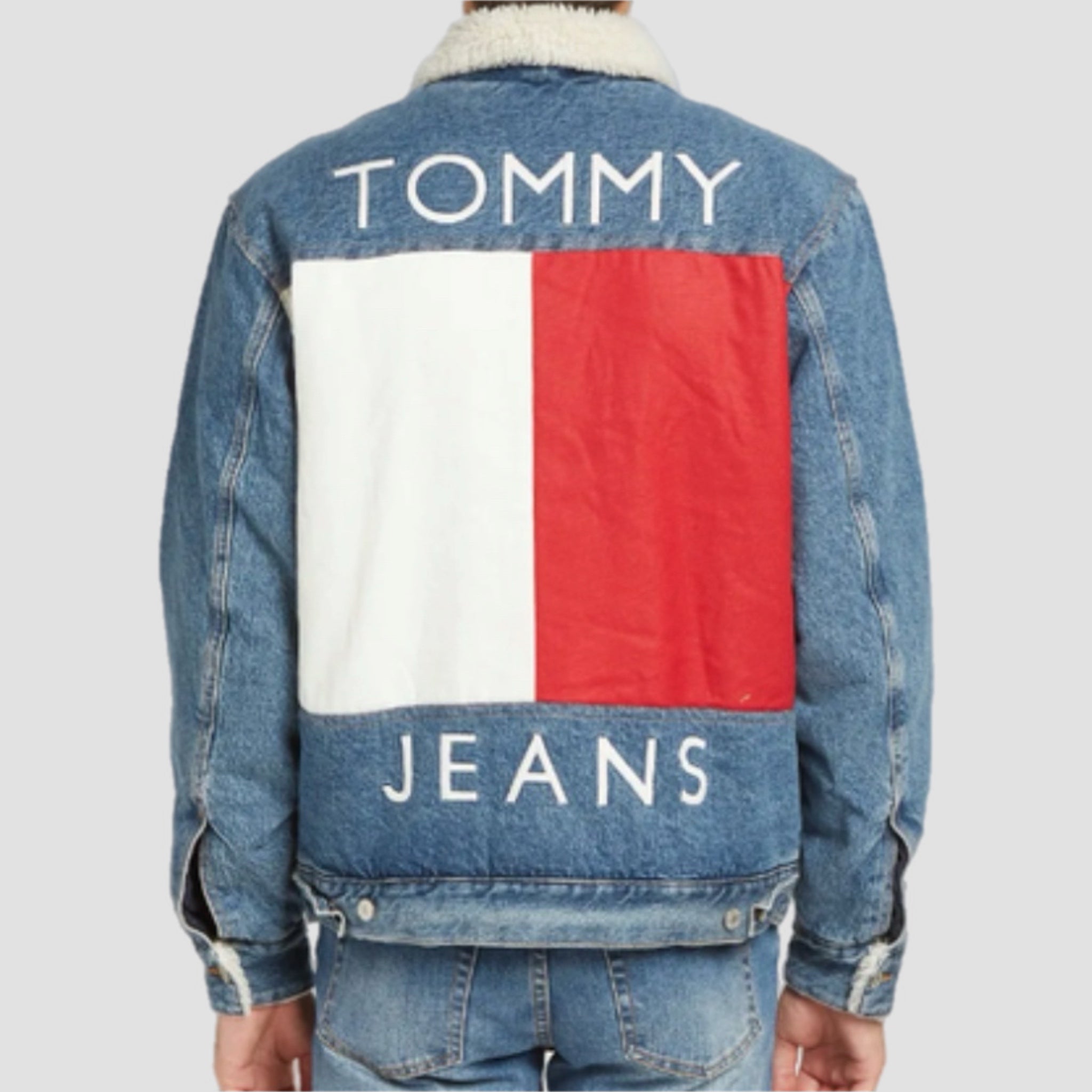 Tommy Jeans ‘Archivr’ Sherpa Denim Jacket