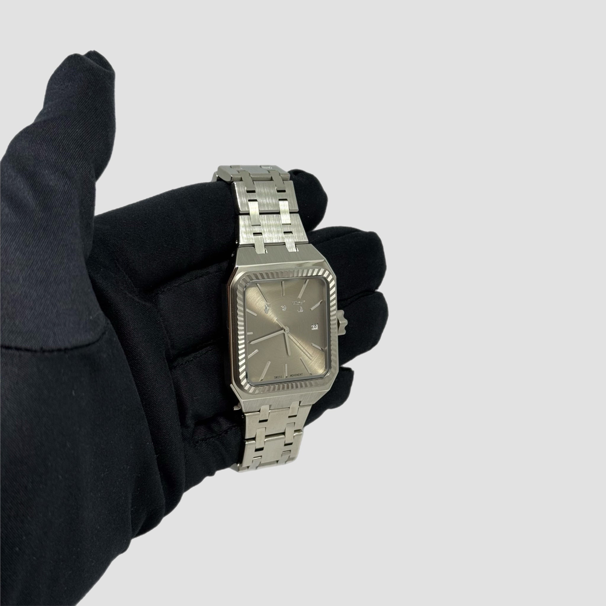 Off-White OW-01 Square Frame Automatic Watch