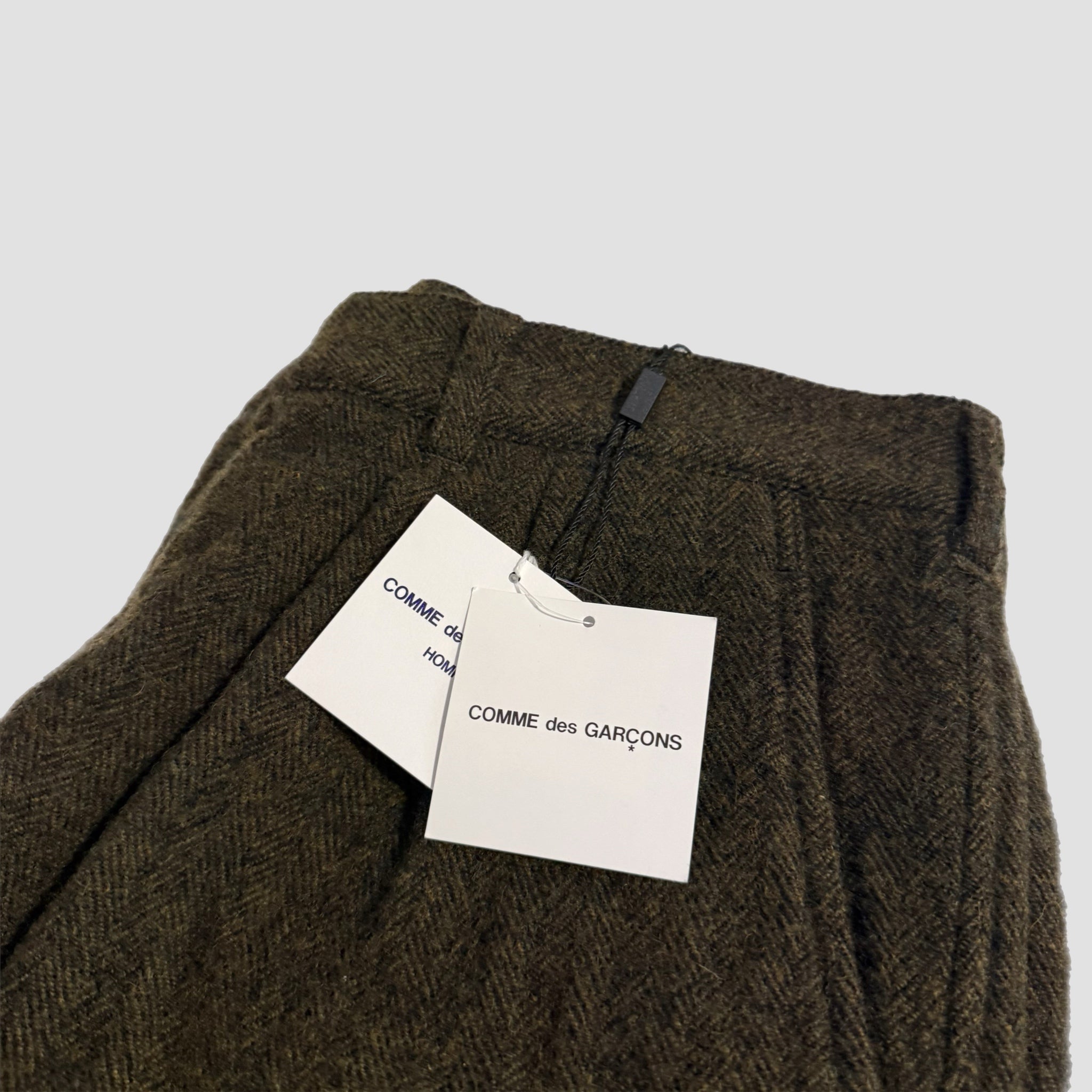 CDG Comme Des Garcons Homme Wool Trousers