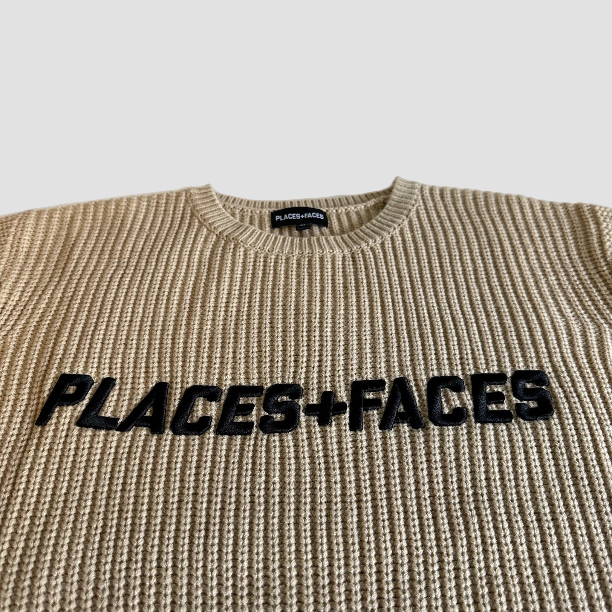 Places Plus Faces Cable Knit Jumper