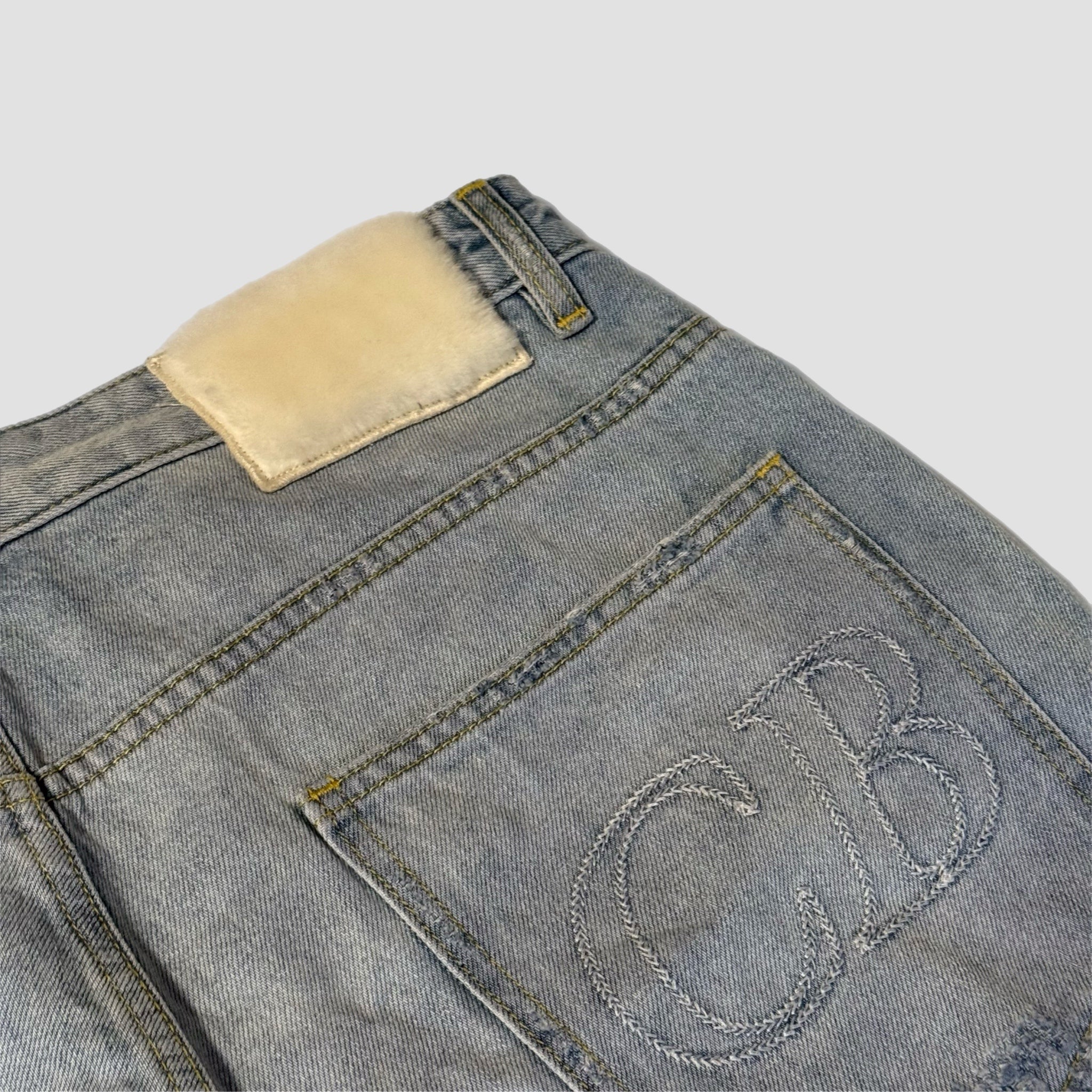 Cole Buxton Denim Shorts