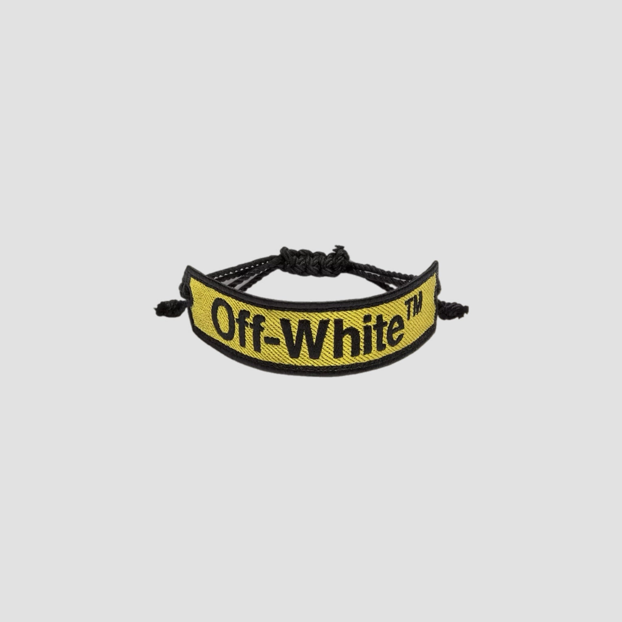 Off-White Macrame Bracelet