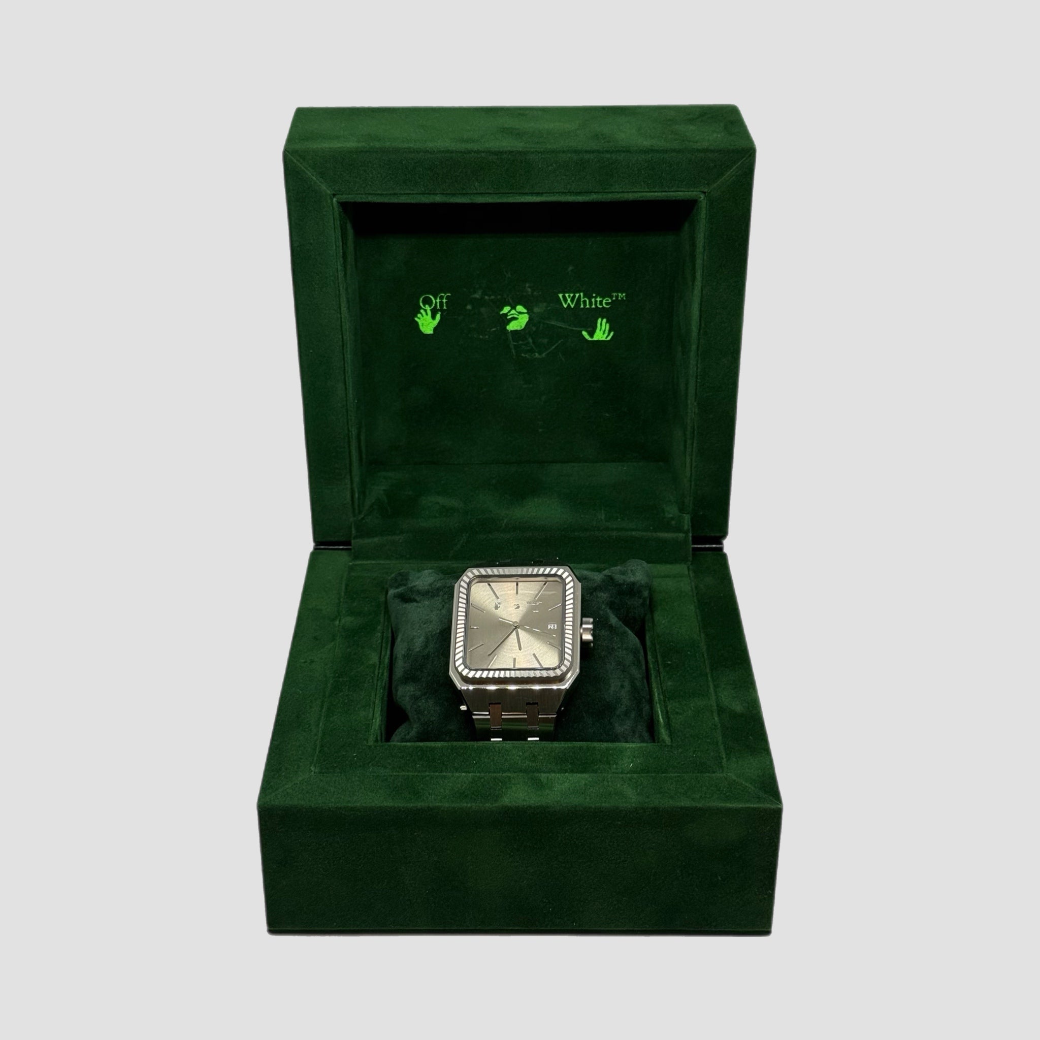 Off-White OW-01 Square Frame Automatic Watch