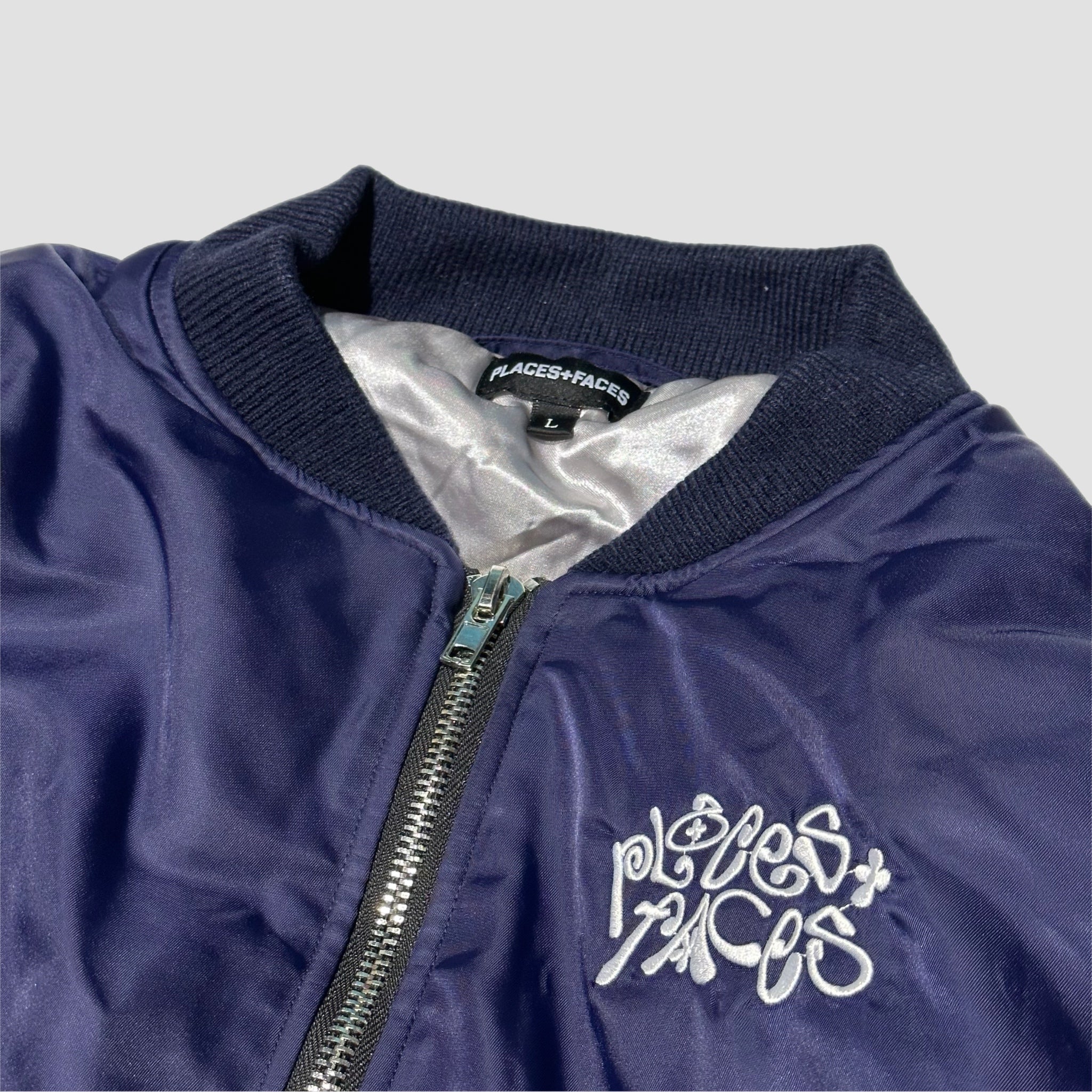 Places + Faces Angel MA-1 Bomber Jacket