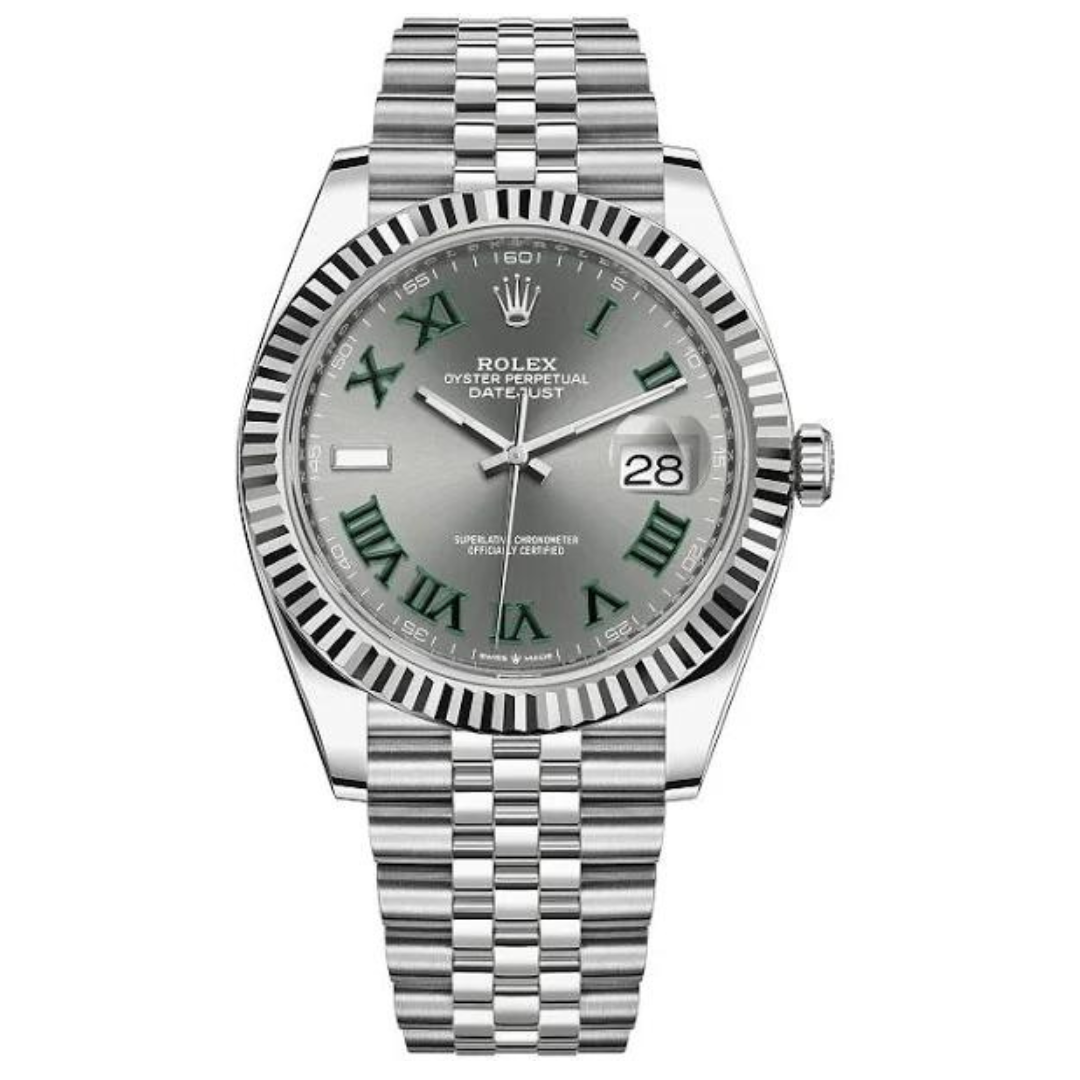 Rolex Datejust 41mm Stainless Steel Wimbeldon - 2022 FABRIX1
