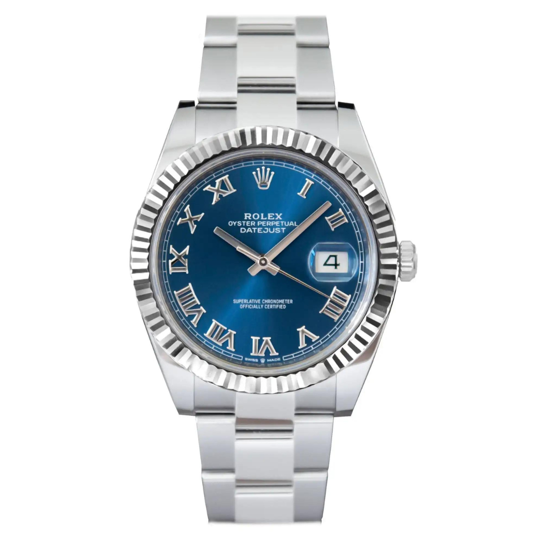Rolex Datejust II - 41 ‘Azzurro Blue Roman’ Dial Oyster - 2013 FABRIX1
