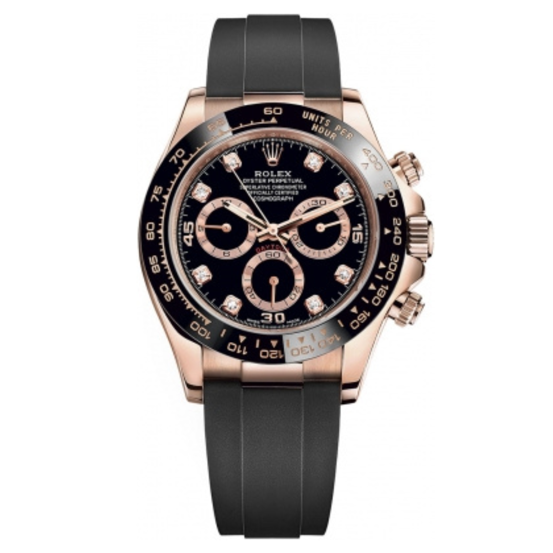 Rolex Daytona Rose Gold Factory Diamond Dial - 2021 FABRIX1