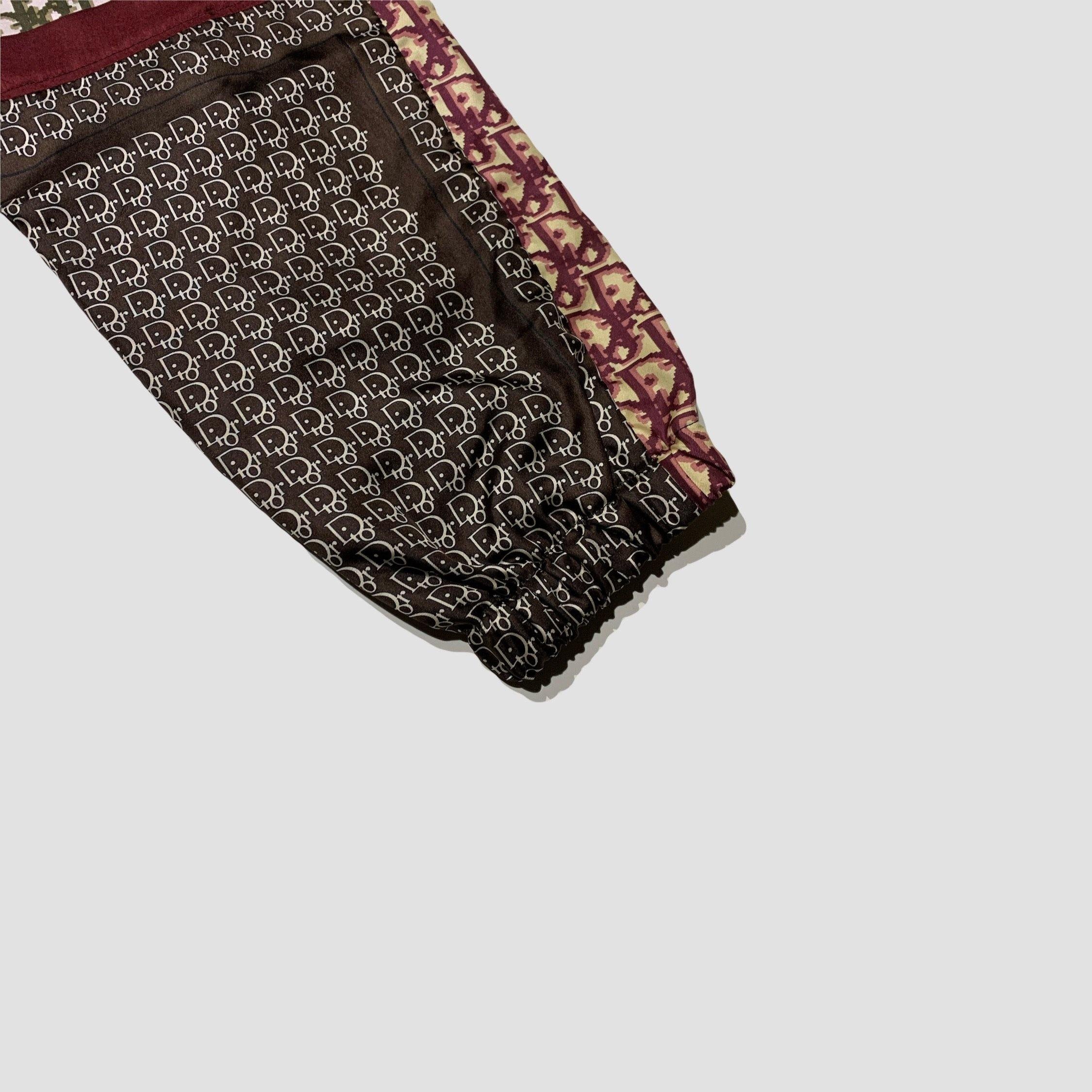 Custom Made Patchwork Monogram Joggers With Face Mask - Original Allure