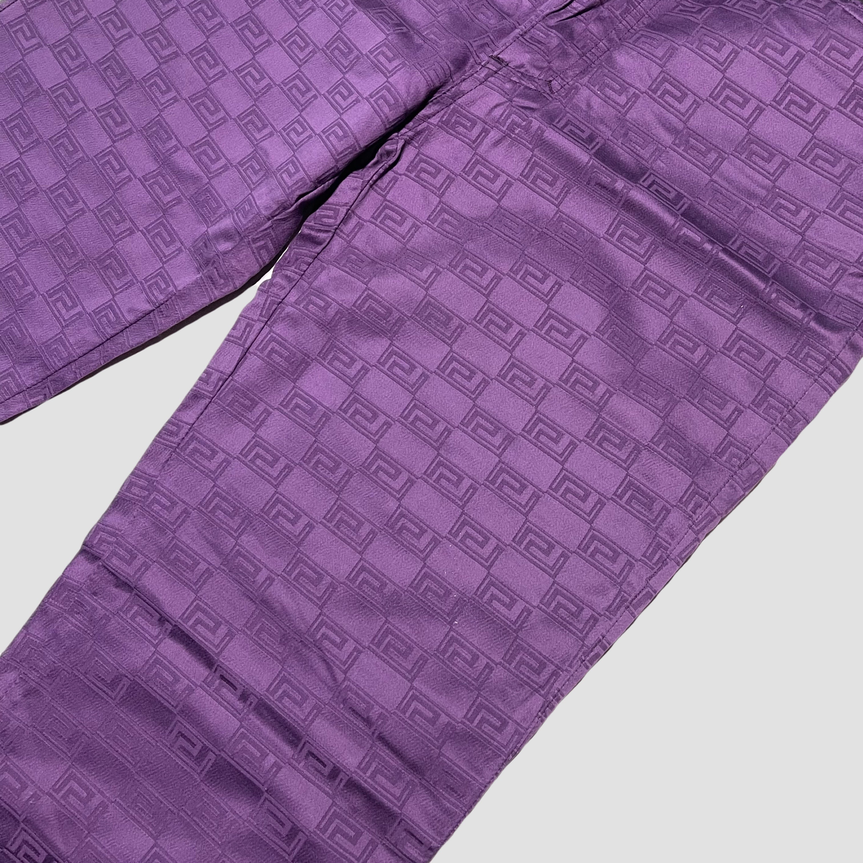 Gianni Versace 90’s Monogram Trousers Original Allure