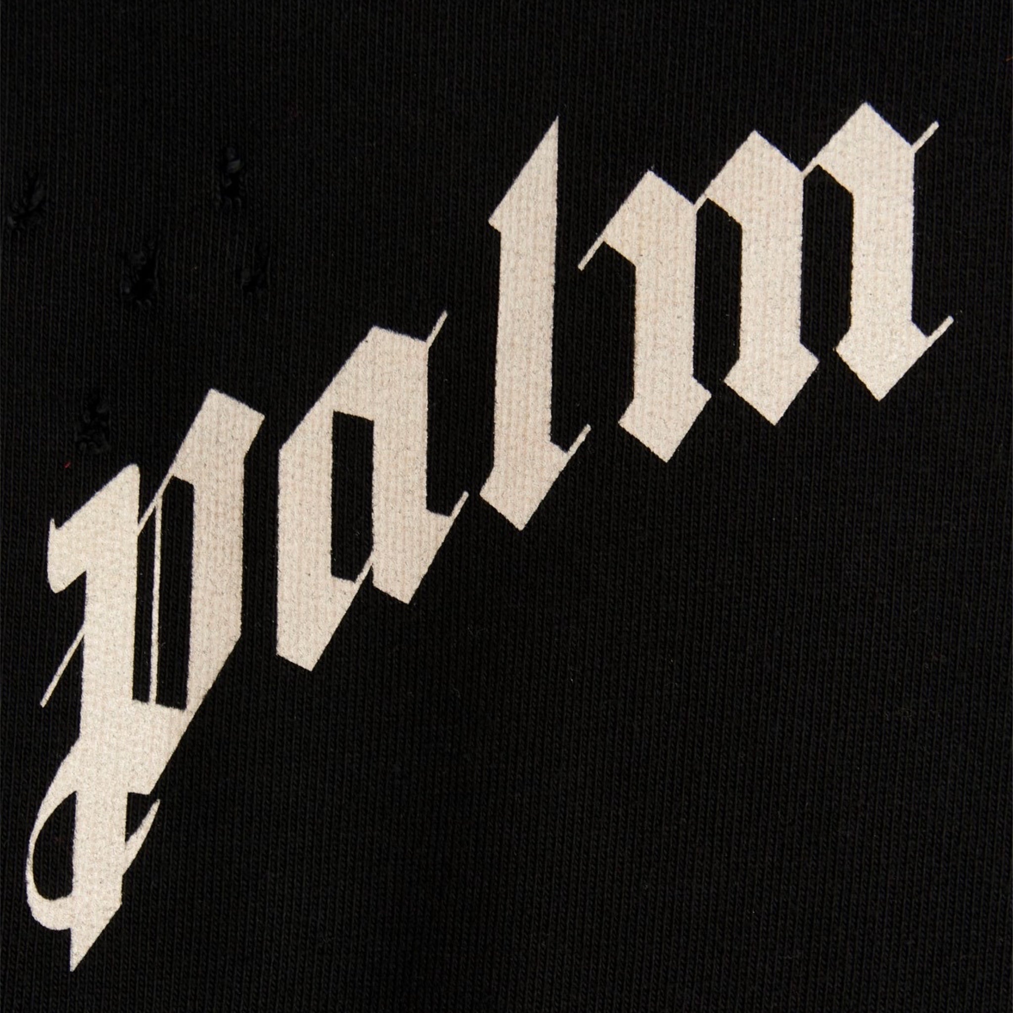 Palm Angels Graffiti Flame Crew Sweater Original Allure