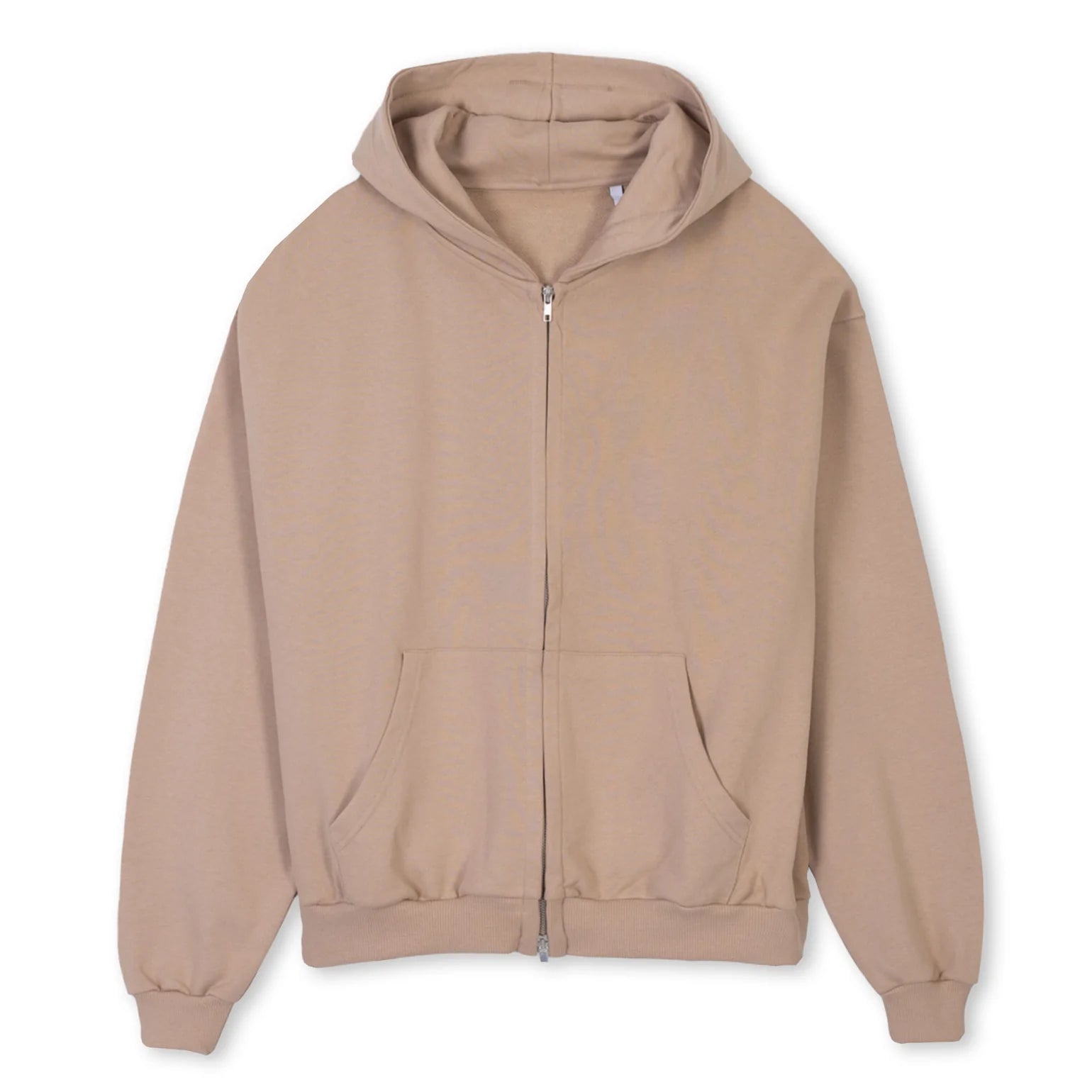Croissant Oversized Zipped Hoodie Original Allure