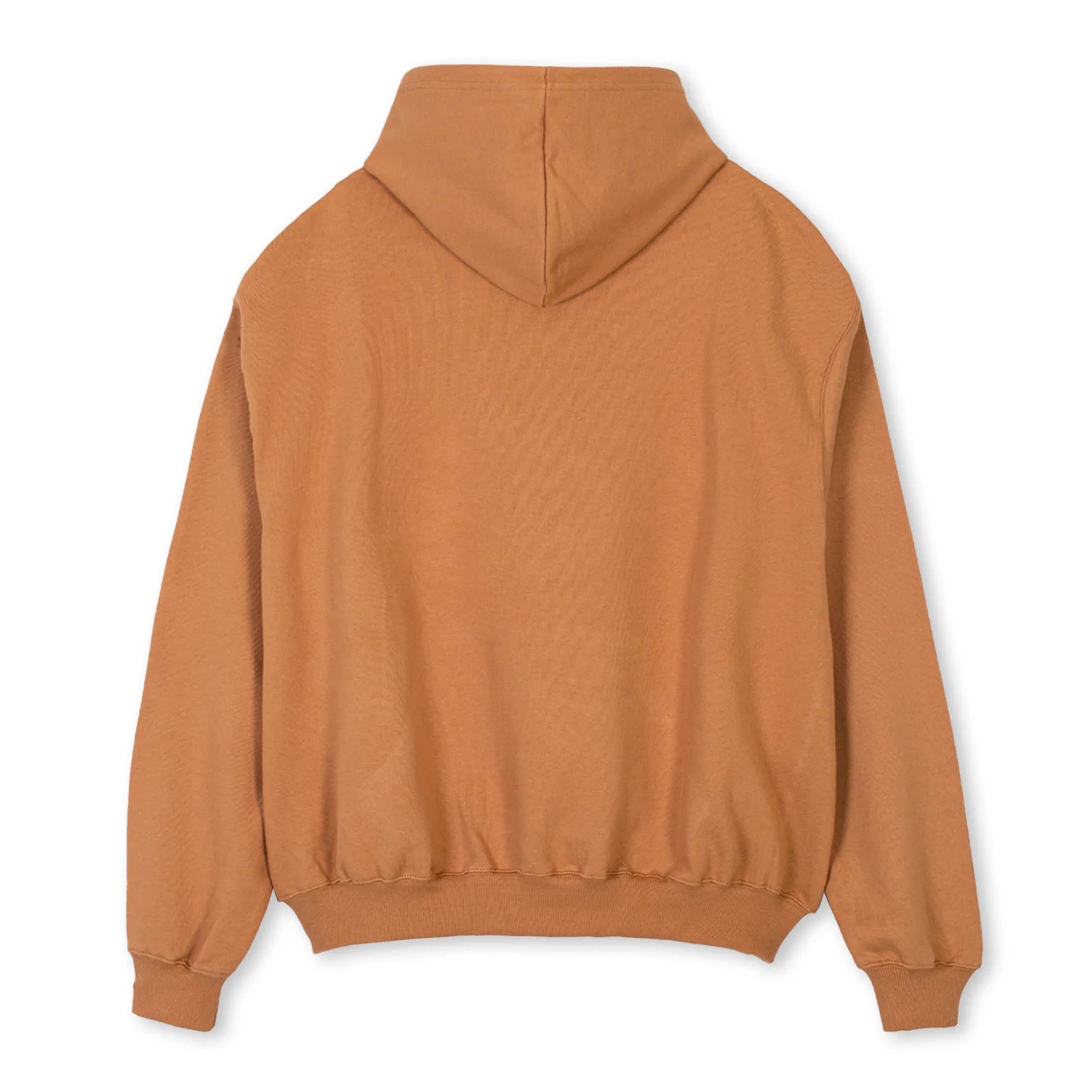 Camel Oversized Zipped Hoodie Original Allure