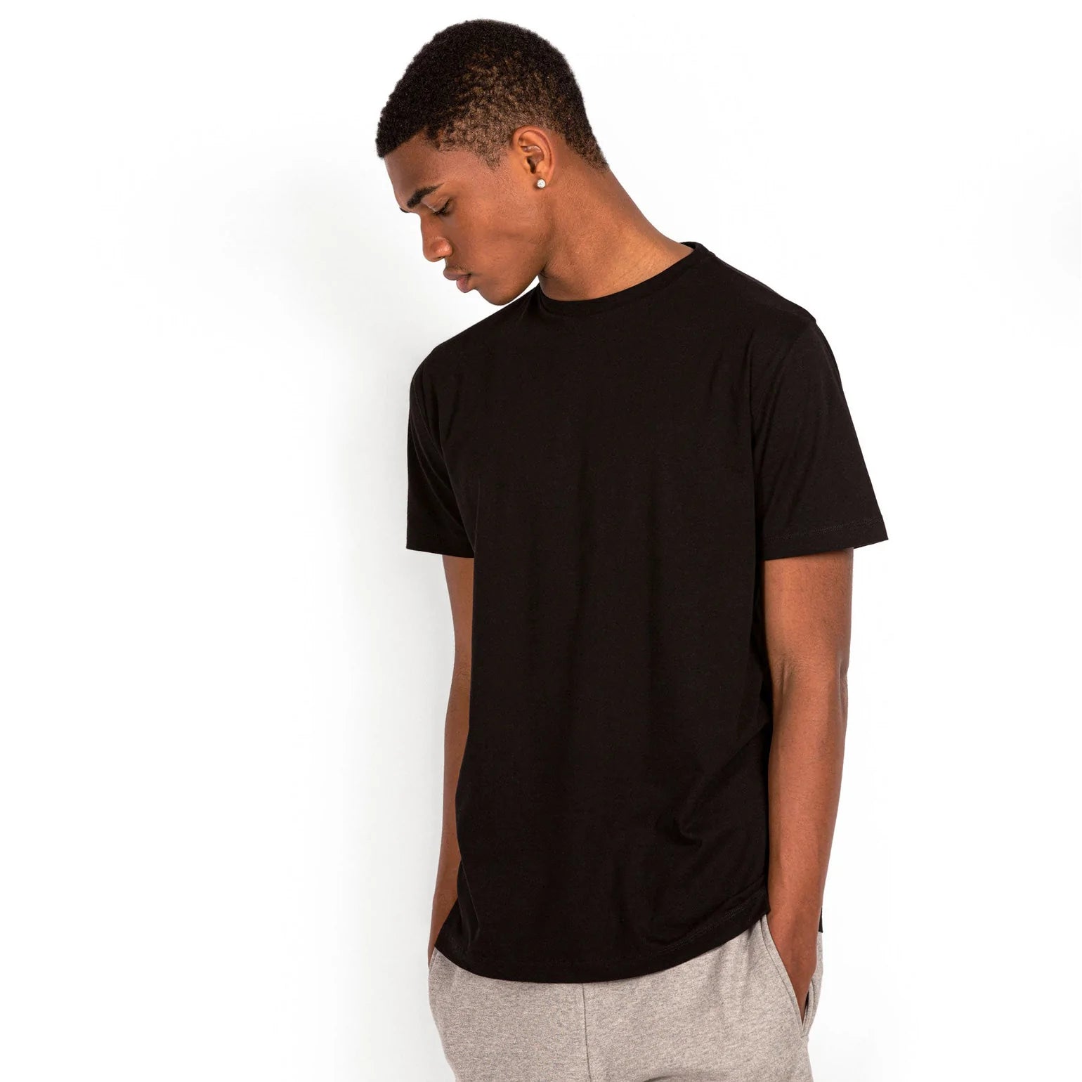 Black Regular Tee Original Allure
