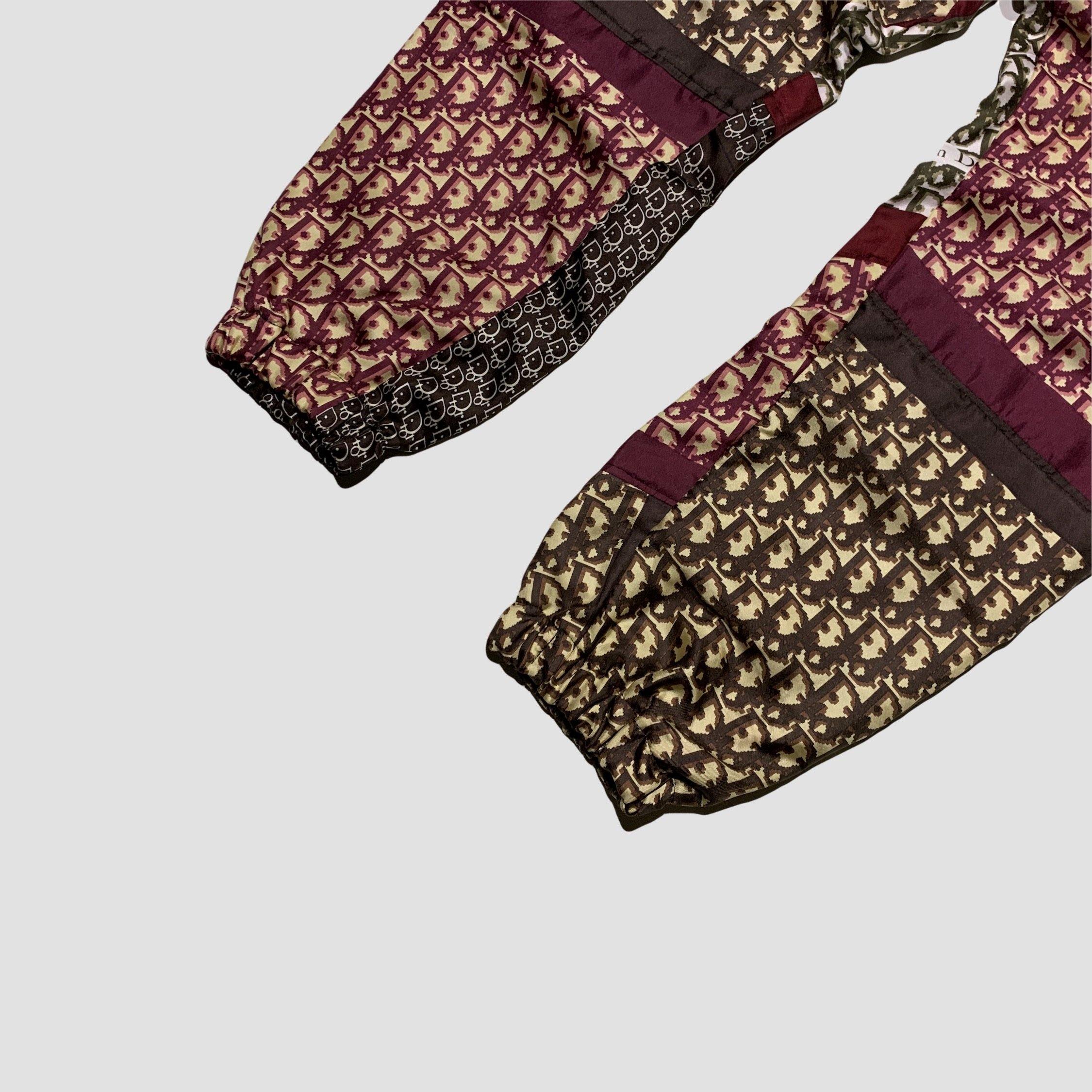 Custom Made Patchwork Monogram Joggers With Face Mask - Original Allure