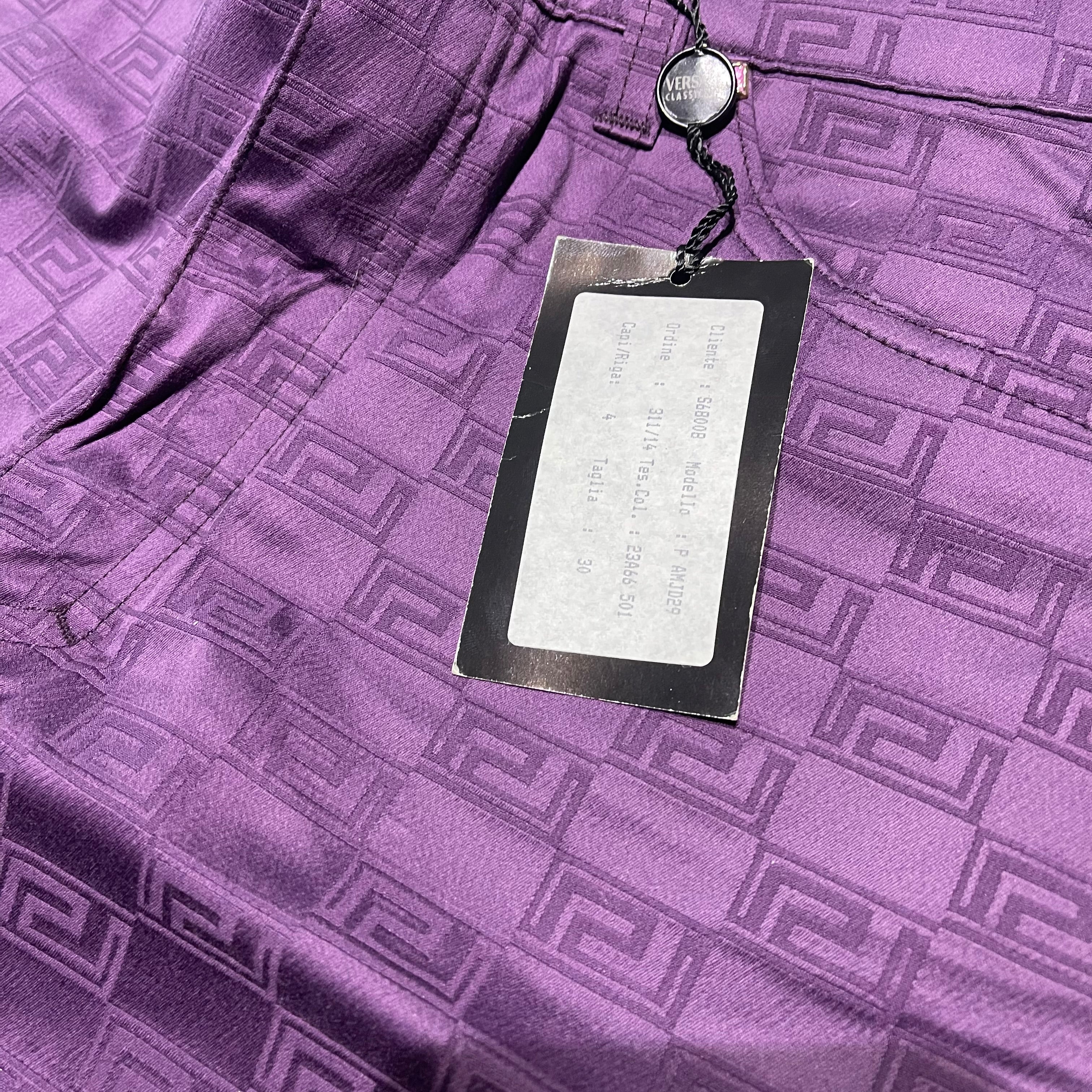 Gianni Versace 90’s Monogram Trousers Original Allure