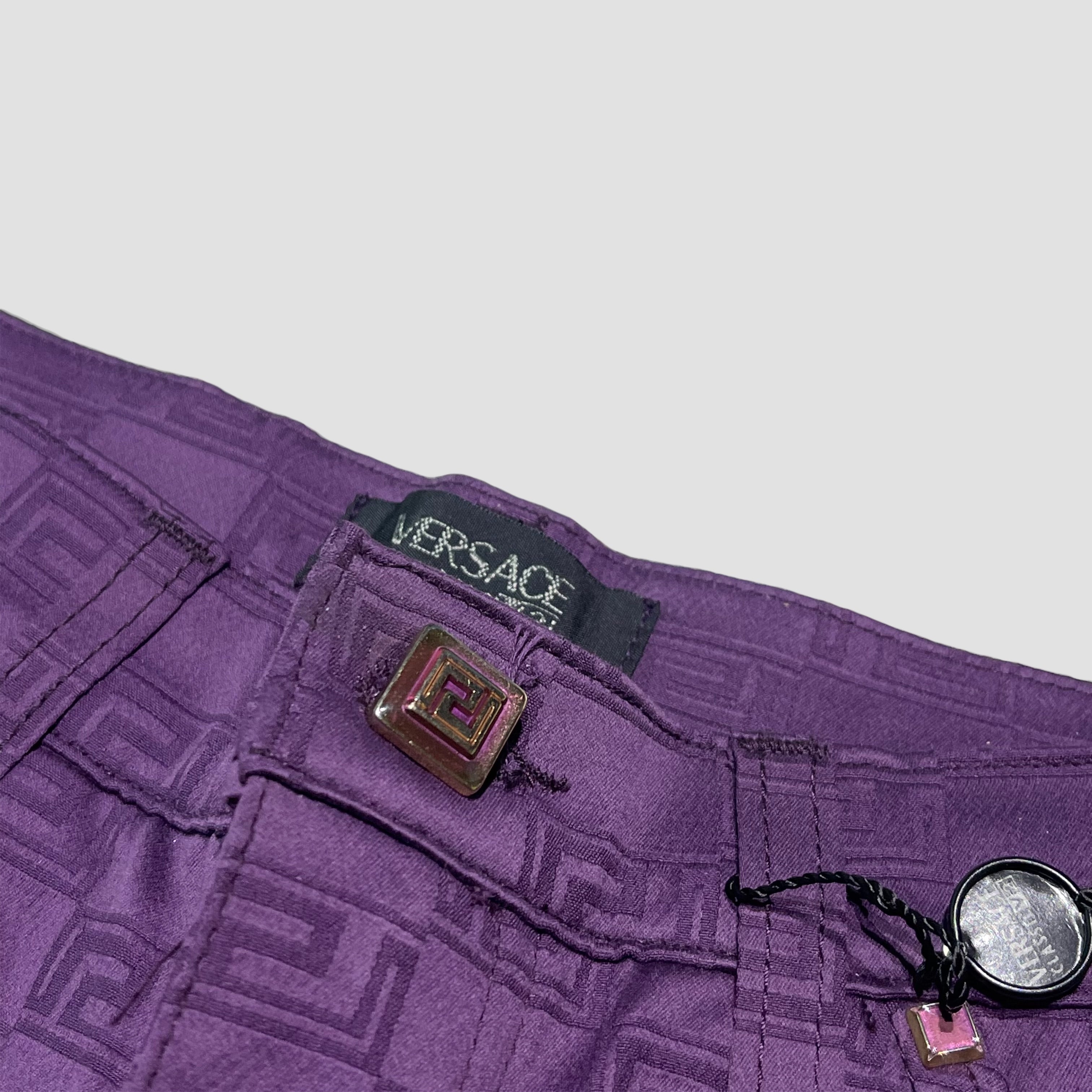 Gianni Versace 90’s Monogram Trousers Original Allure