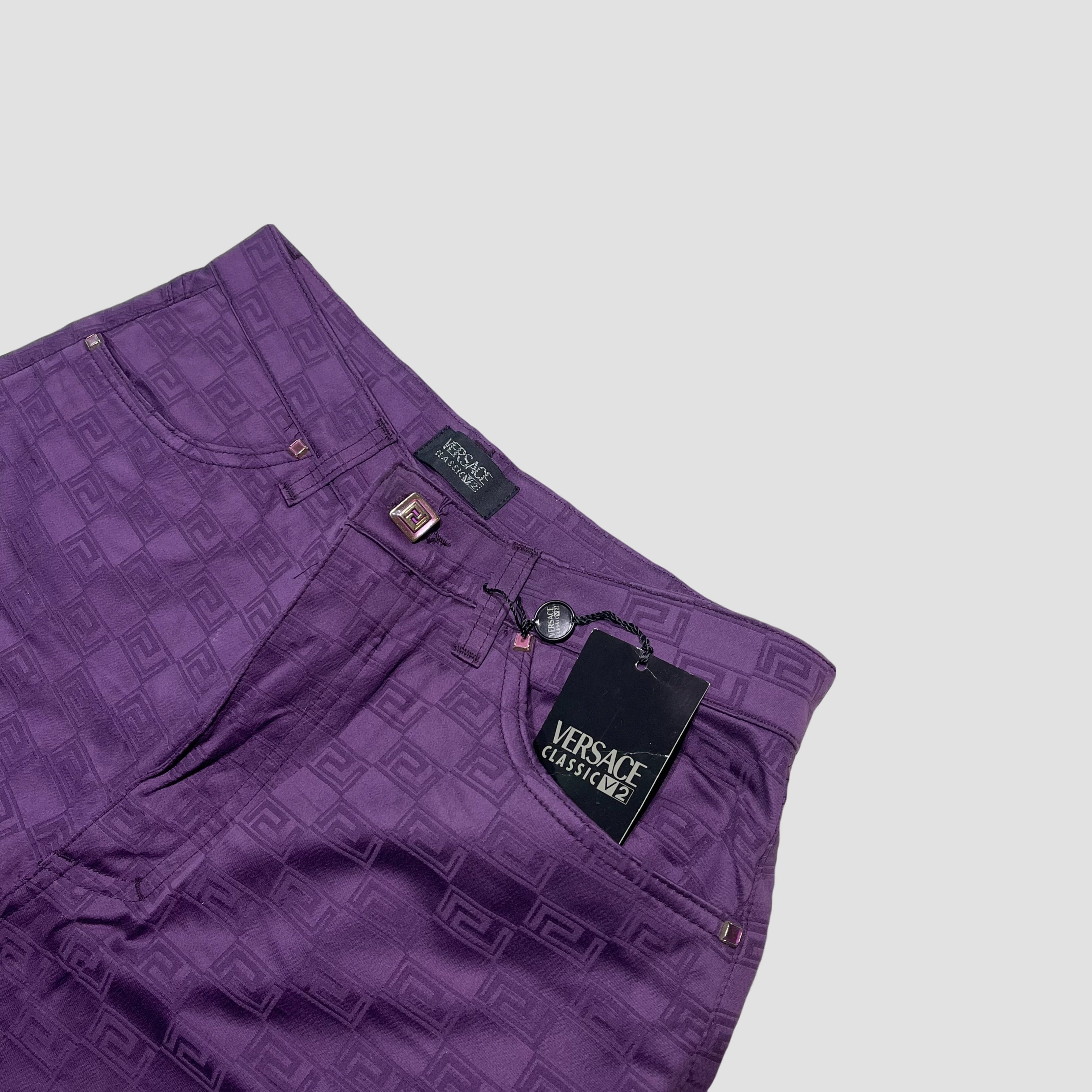 Gianni Versace 90’s Monogram Trousers Original Allure