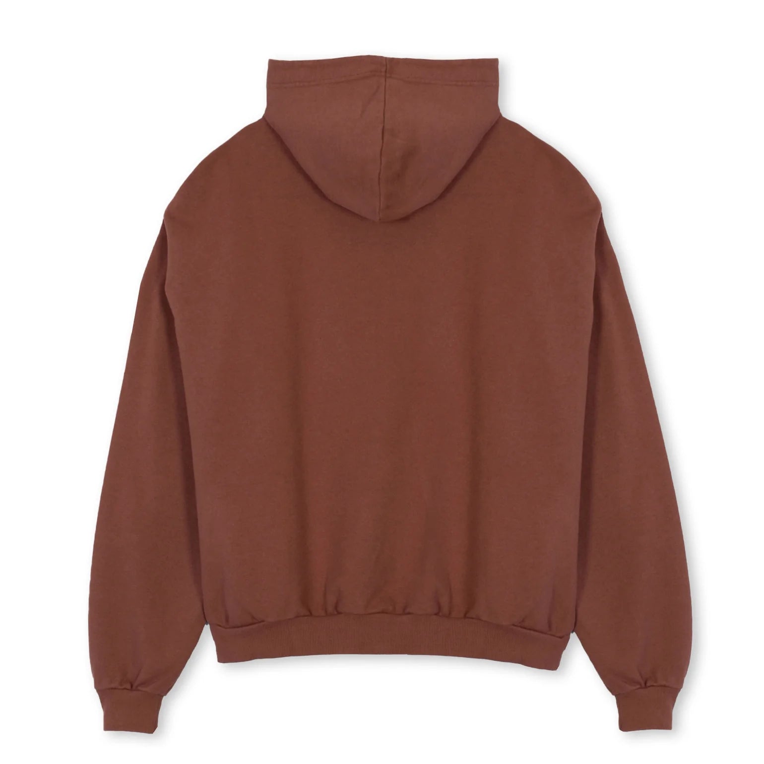 Vintage Brown Oversized Zipped Hoodie Original Allure