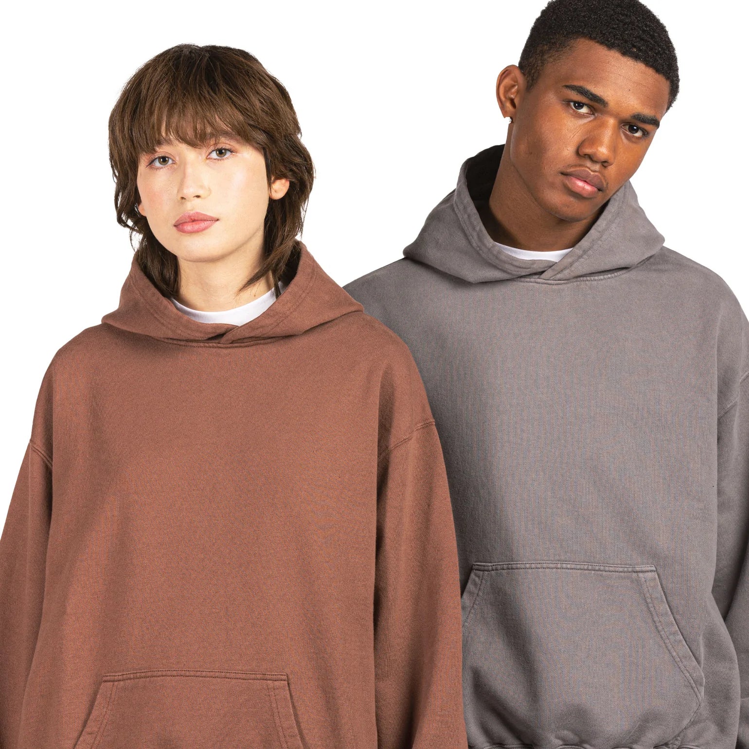 Vintage Brown Oversized Hoodie Original Allure